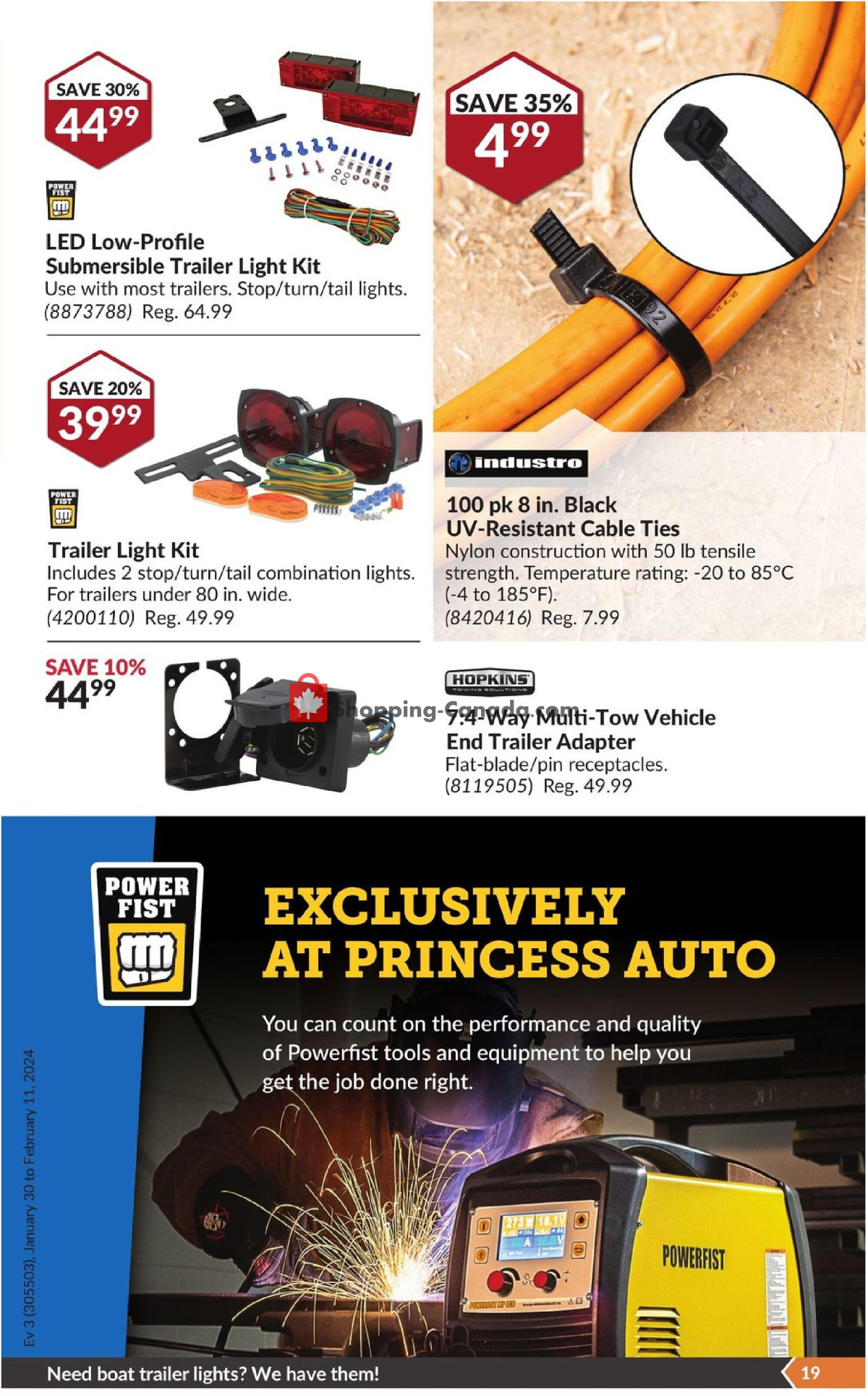 Princess Auto flyer from Tuesday January 30, 2024 to Sunday February 11, 2024 - page 24