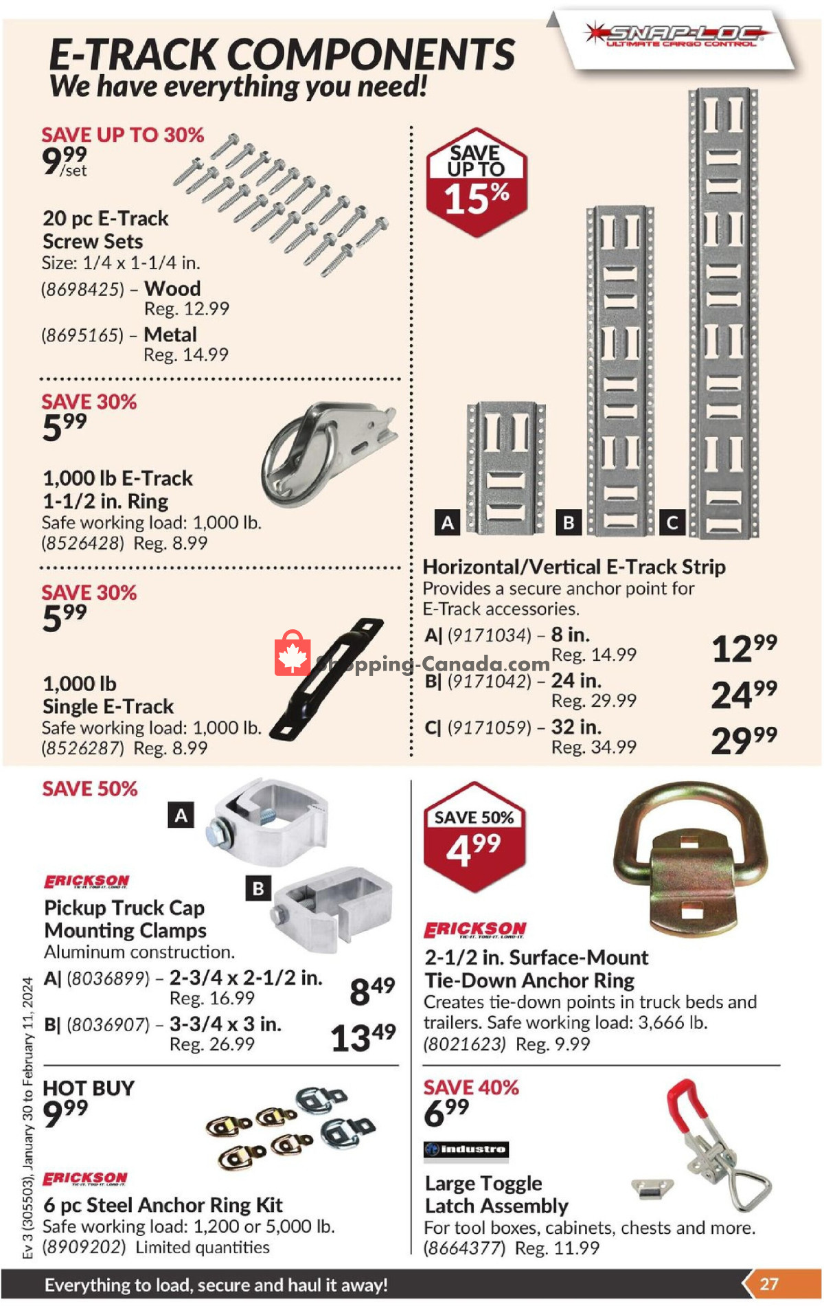 Princess Auto flyer from Tuesday January 30, 2024 to Sunday February 11, 2024 - page 32