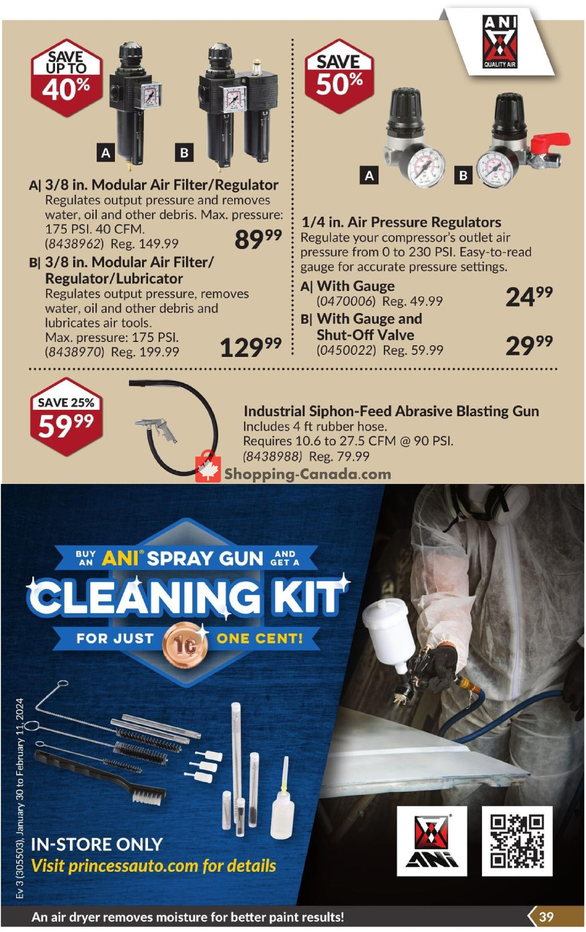 Princess Auto flyer from Tuesday January 30, 2024 to Sunday February 11, 2024 - page 44