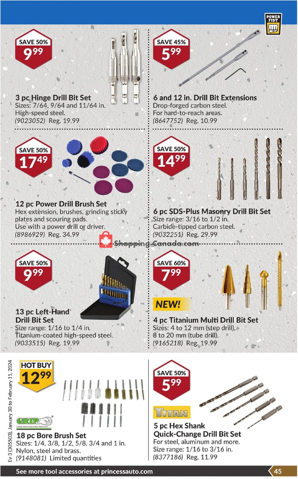 Princess Auto flyer from Tuesday January 30, 2024 to Sunday February 11, 2024 - page 50