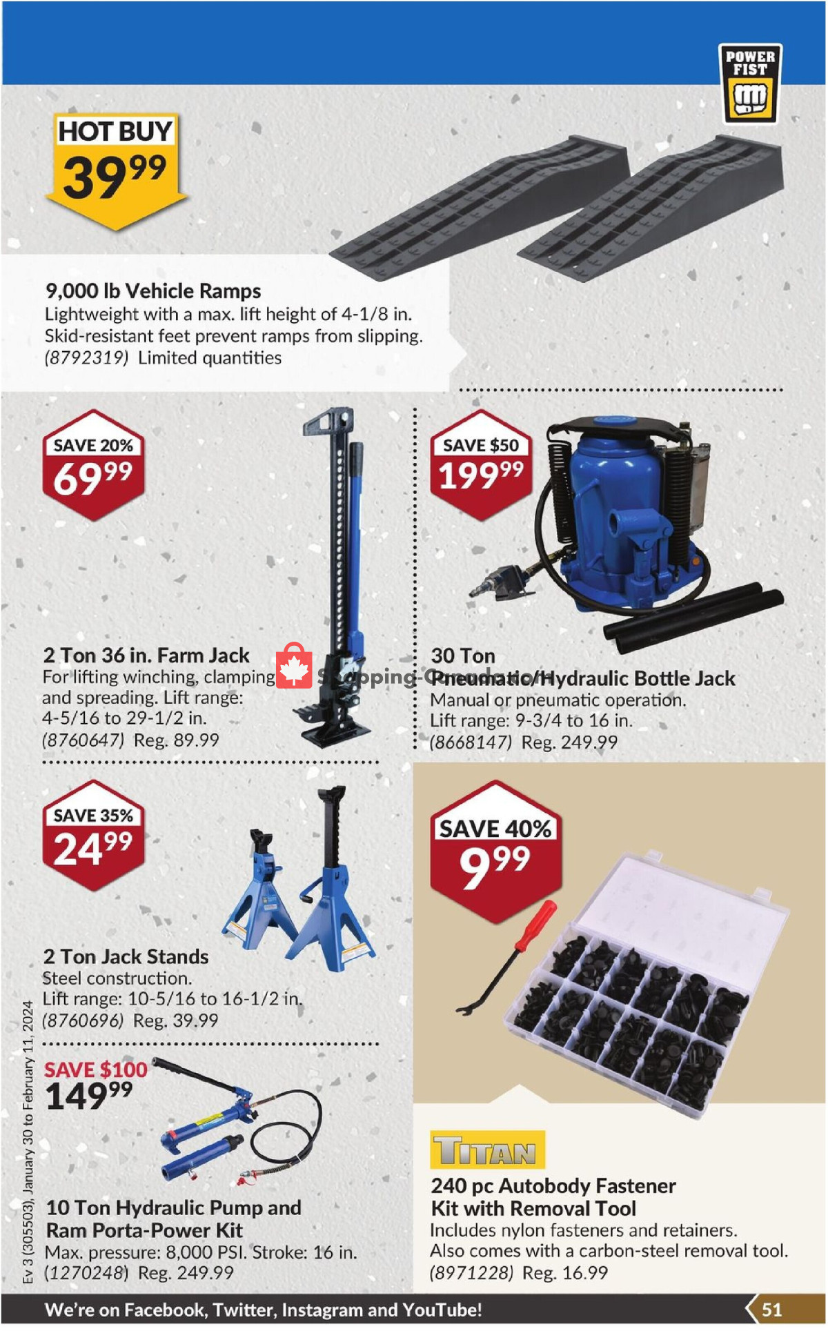 Princess Auto flyer from Tuesday January 30, 2024 to Sunday February 11, 2024 - page 56