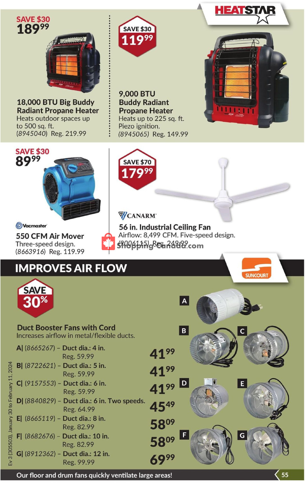 Princess Auto flyer from Tuesday January 30, 2024 to Sunday February 11, 2024 - page 60