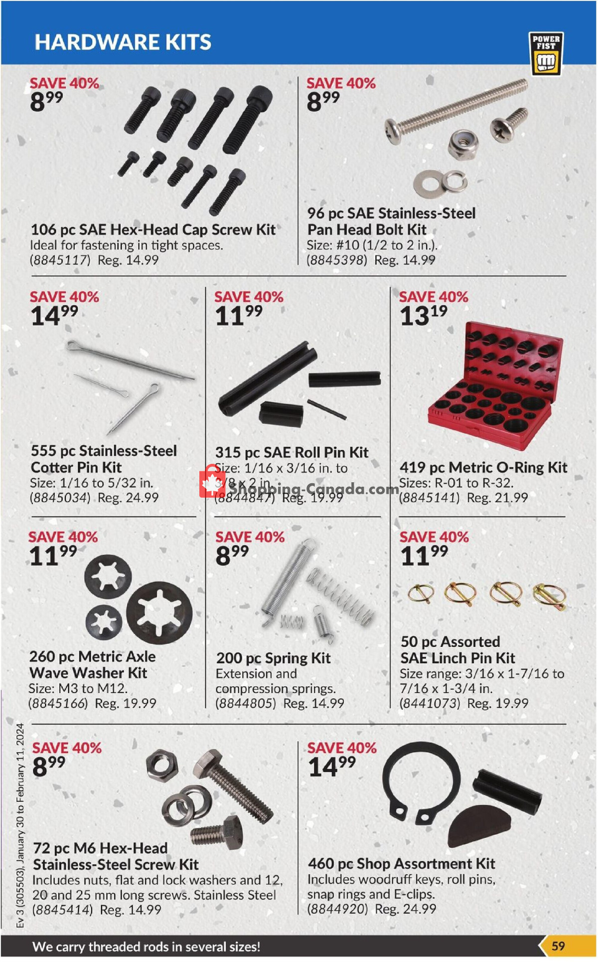 Princess Auto flyer from Tuesday January 30, 2024 to Sunday February 11, 2024 - page 64
