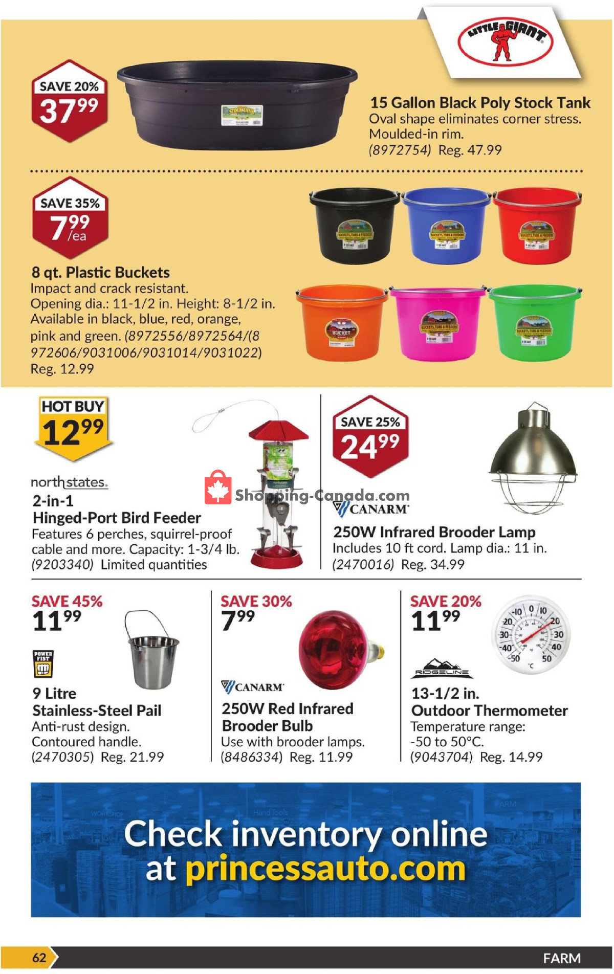 Princess Auto flyer from Tuesday January 30, 2024 to Sunday February 11, 2024 - page 67