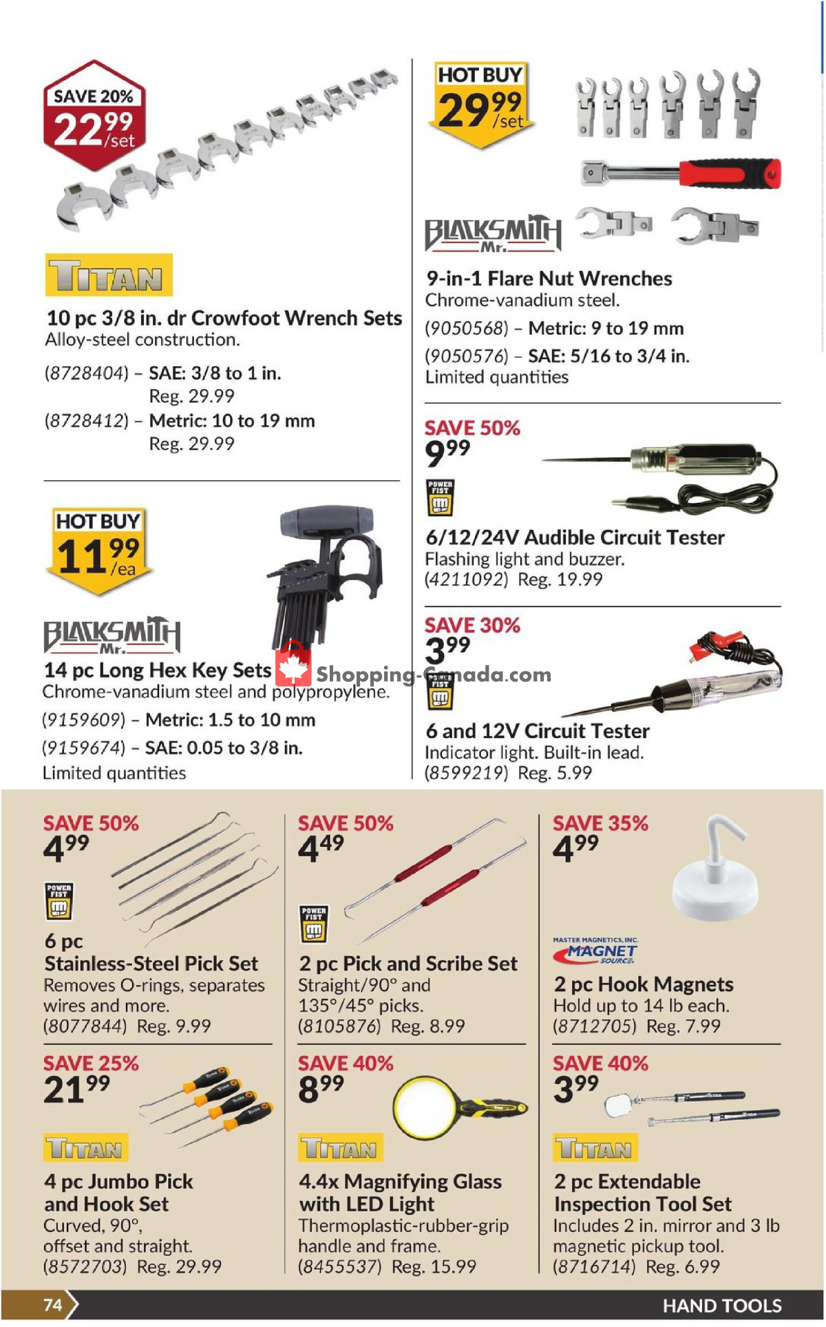 Princess Auto flyer from Tuesday January 30, 2024 to Sunday February 11, 2024 - page 79