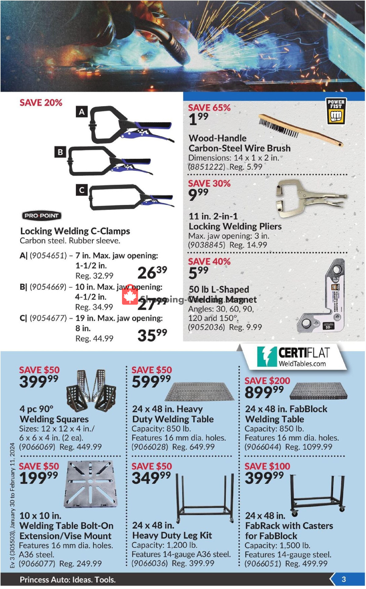 Princess Auto flyer from Tuesday January 30, 2024 to Sunday February 11, 2024 - page 8