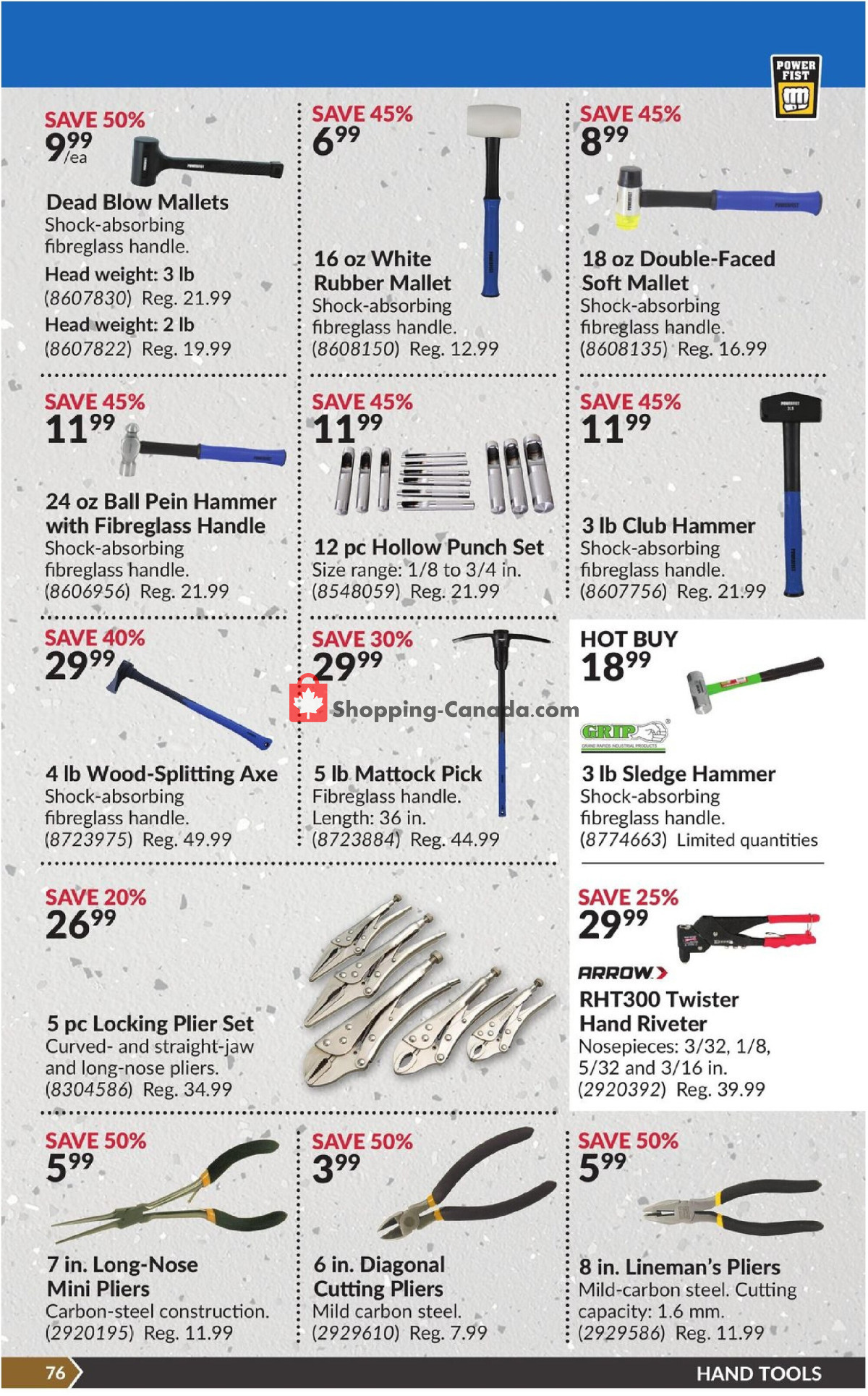 Princess Auto flyer from Tuesday January 30, 2024 to Sunday February 11, 2024 - page 81