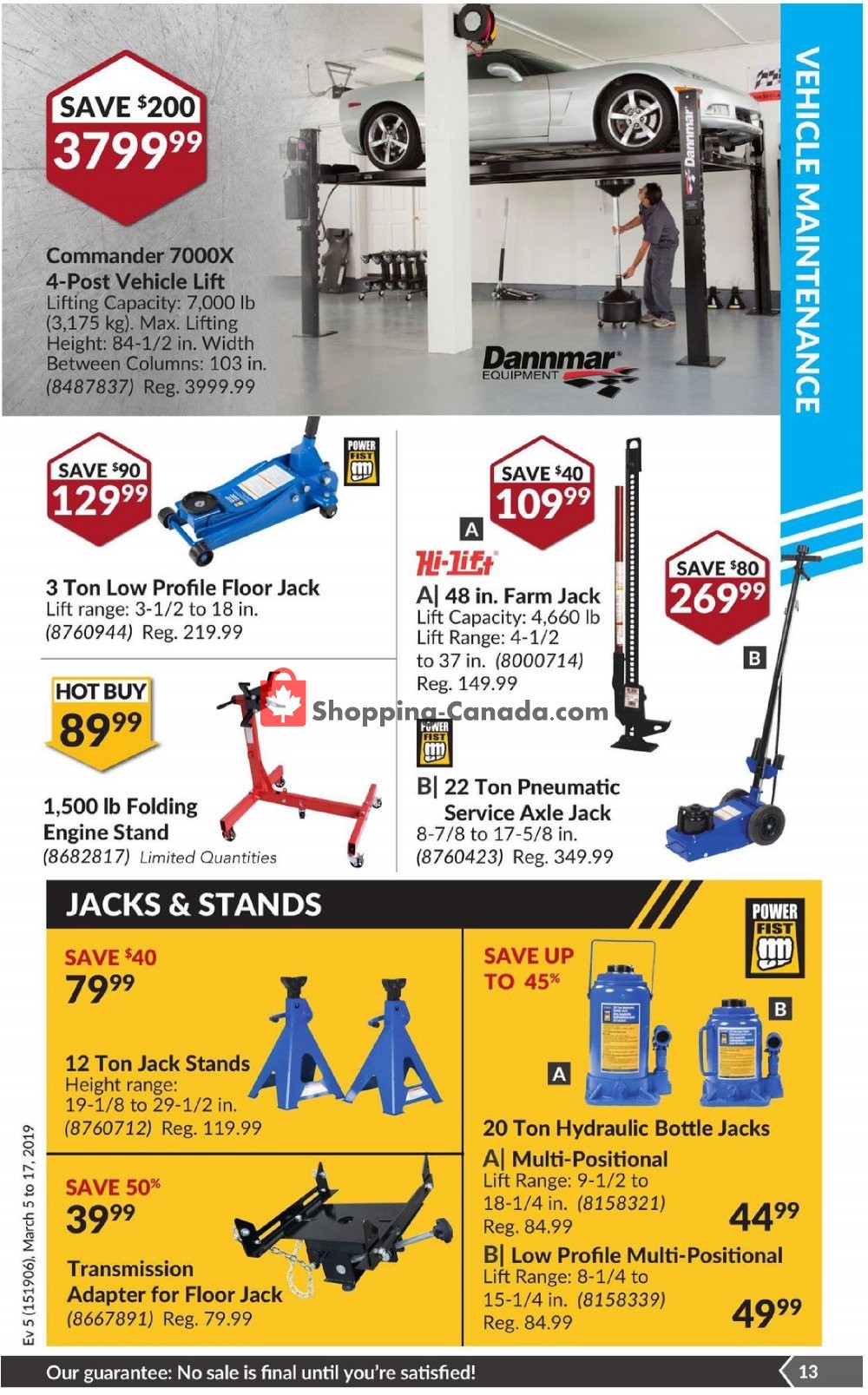 Princess Auto flyer from Tuesday March 5, 2019 to Sunday March 17, 2019 - page 14