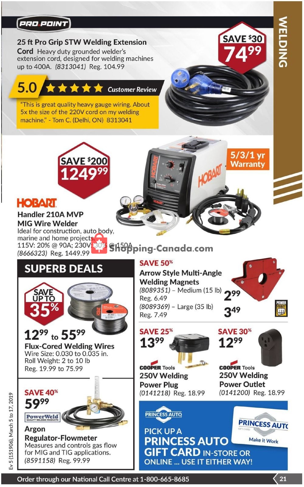 Princess Auto flyer from Tuesday March 5, 2019 to Sunday March 17, 2019 - page 22