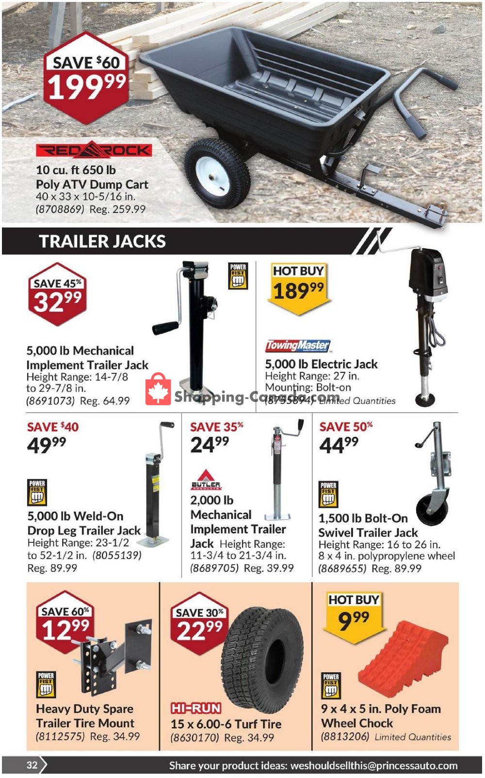 Princess Auto flyer from Tuesday March 5, 2019 to Sunday March 17, 2019 - page 33