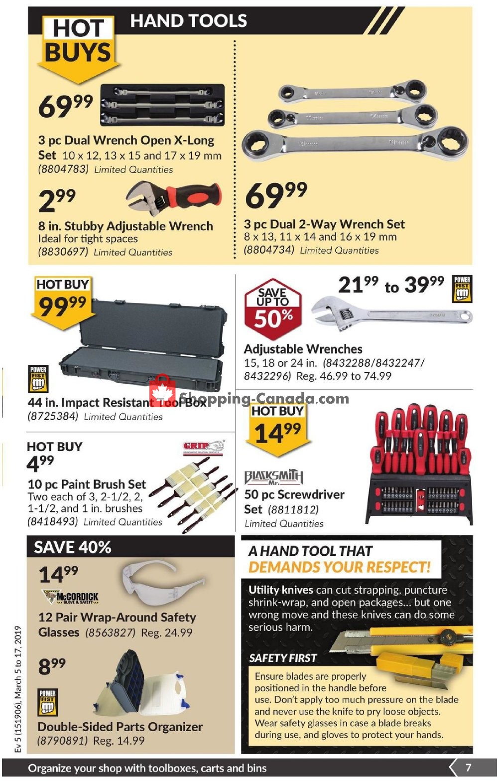 Princess Auto flyer from Tuesday March 5, 2019 to Sunday March 17, 2019 - page 8