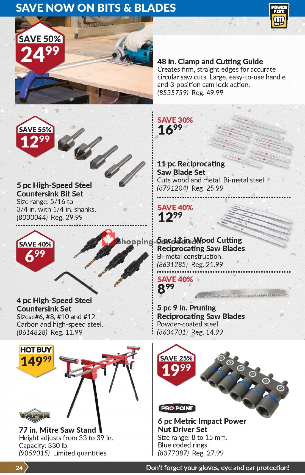 Princess Auto Canada, flyer (Get Through Your todo List! ON