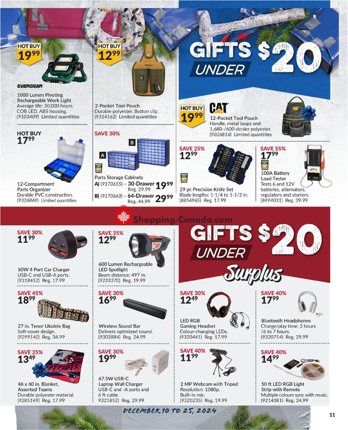 Princess Auto flyer from Tuesday December 10, 2024 to Wednesday December 25, 2024 - page 11