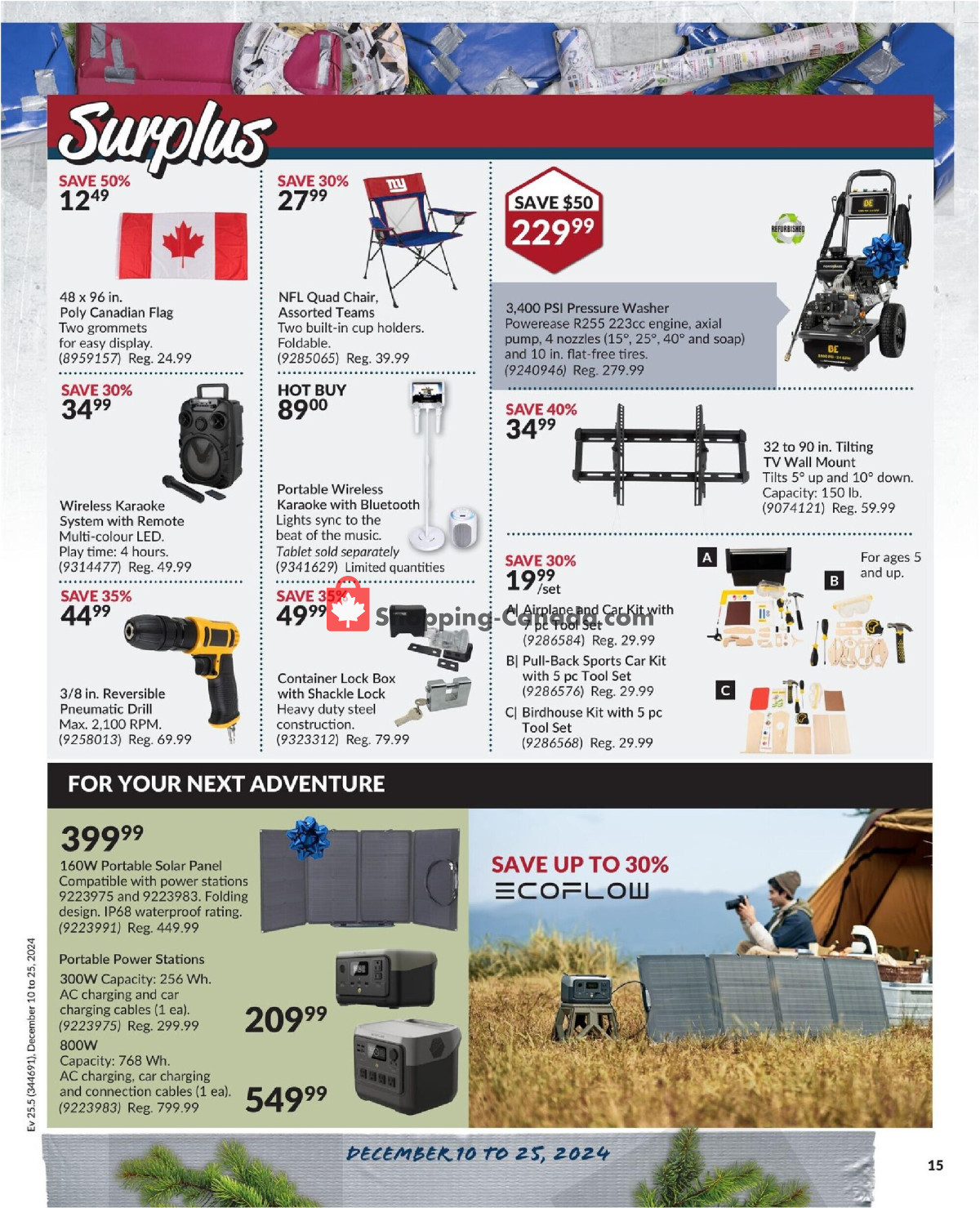 Princess Auto flyer from Tuesday December 10, 2024 to Wednesday December 25, 2024 - page 15