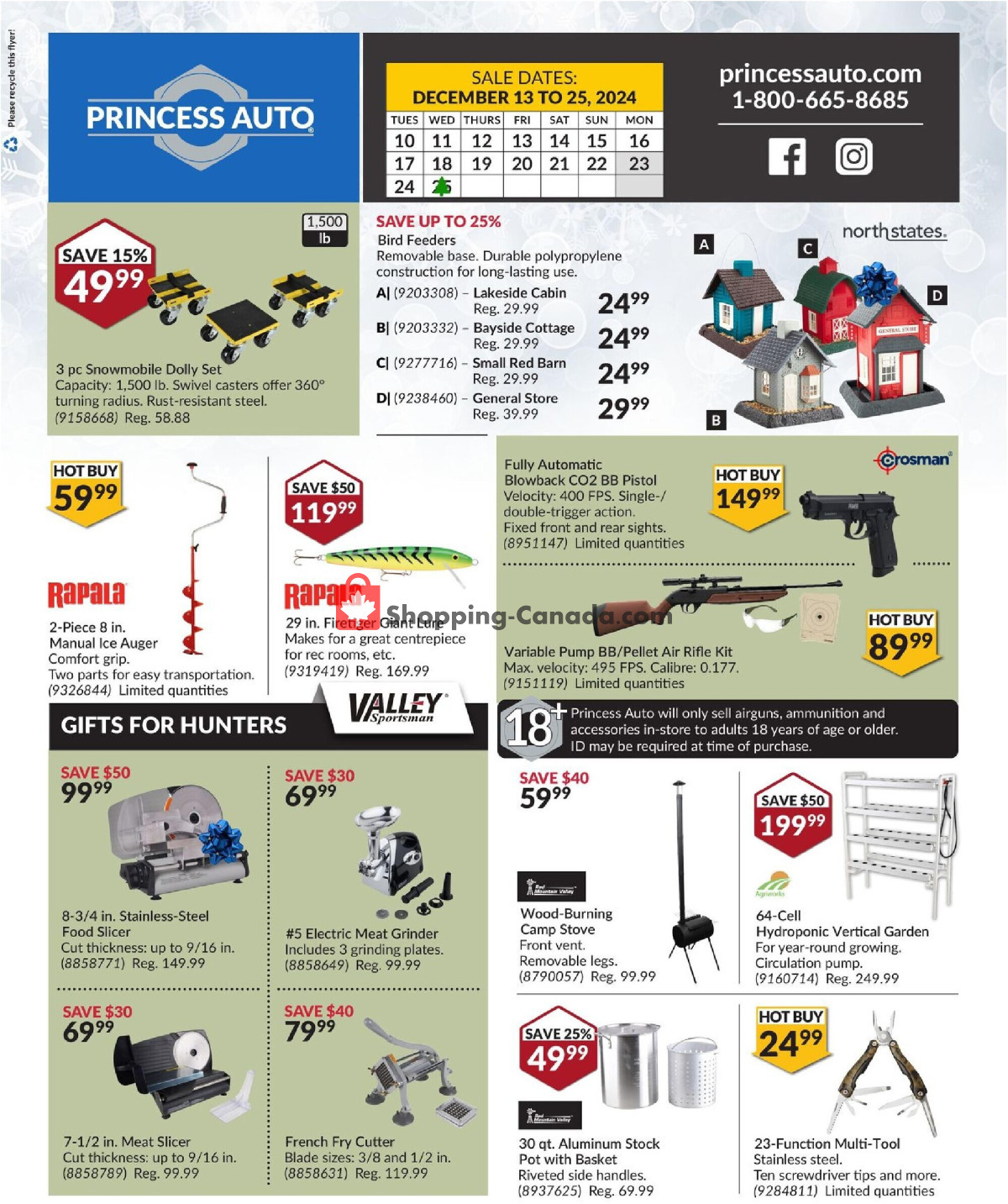 Princess Auto flyer from Tuesday December 10, 2024 to Wednesday December 25, 2024 - page 16