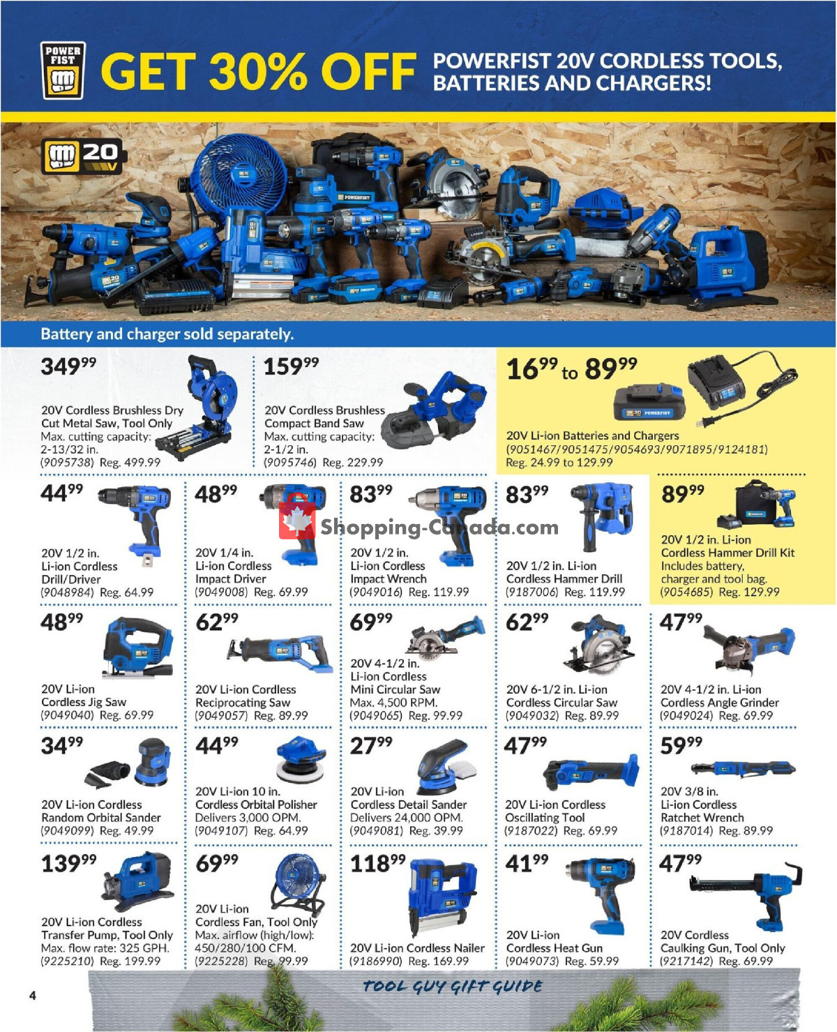 Princess Auto flyer from Tuesday December 10, 2024 to Wednesday December 25, 2024 - page 4