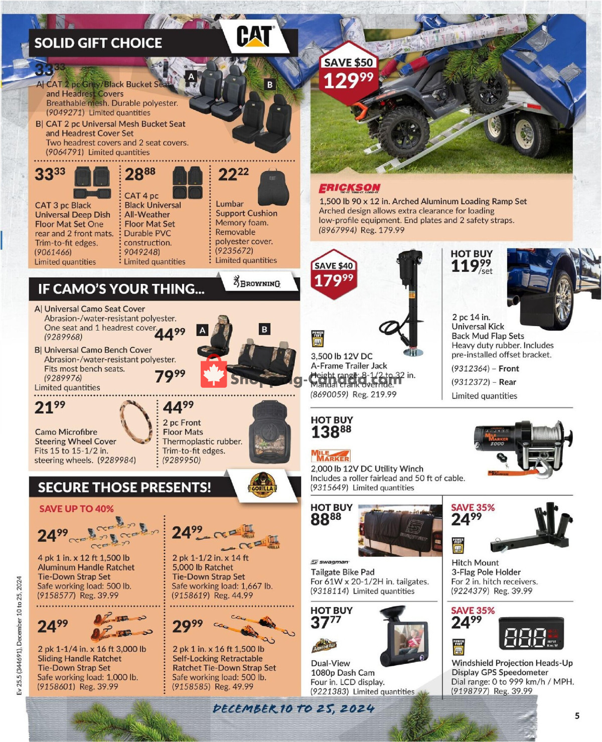 Princess Auto flyer from Tuesday December 10, 2024 to Wednesday December 25, 2024 - page 5