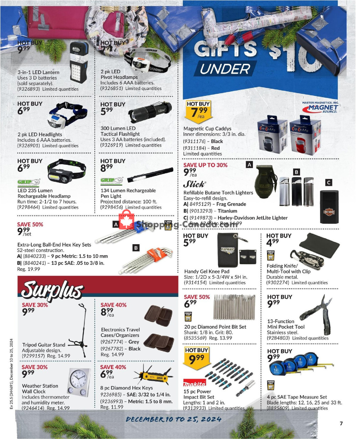 Princess Auto flyer from Tuesday December 10, 2024 to Wednesday December 25, 2024 - page 7