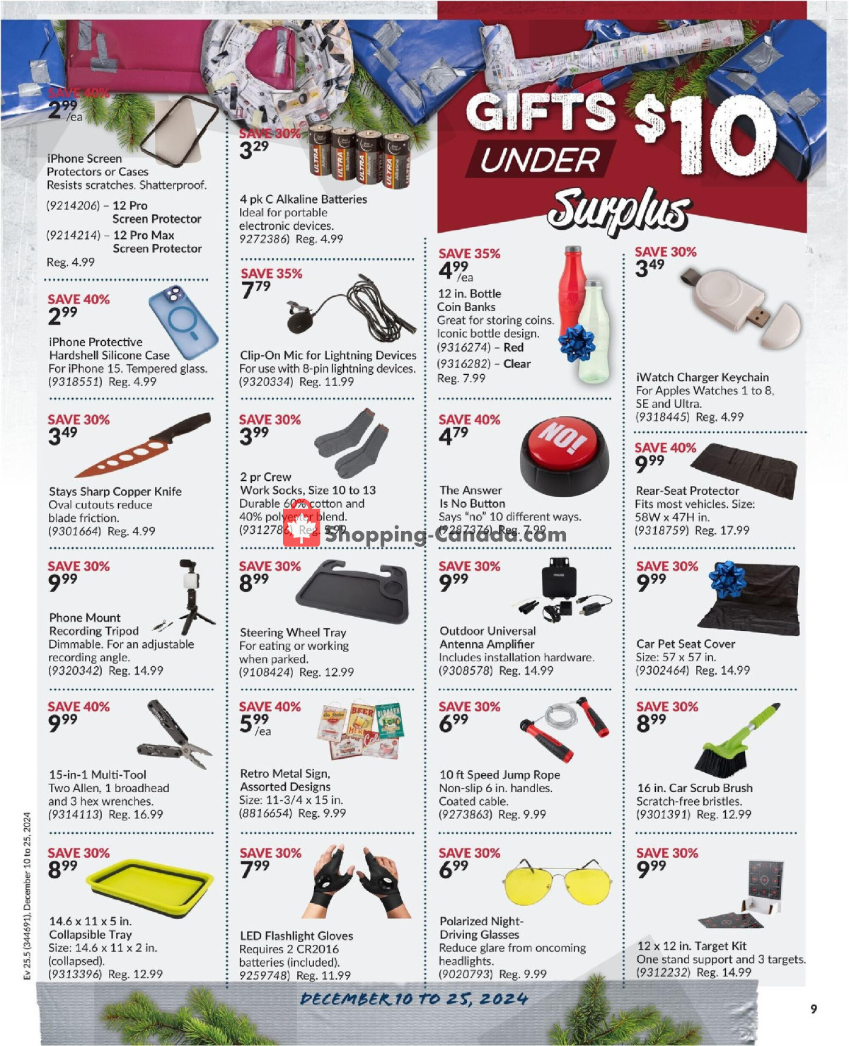 Princess Auto flyer from Tuesday December 10, 2024 to Wednesday December 25, 2024 - page 9