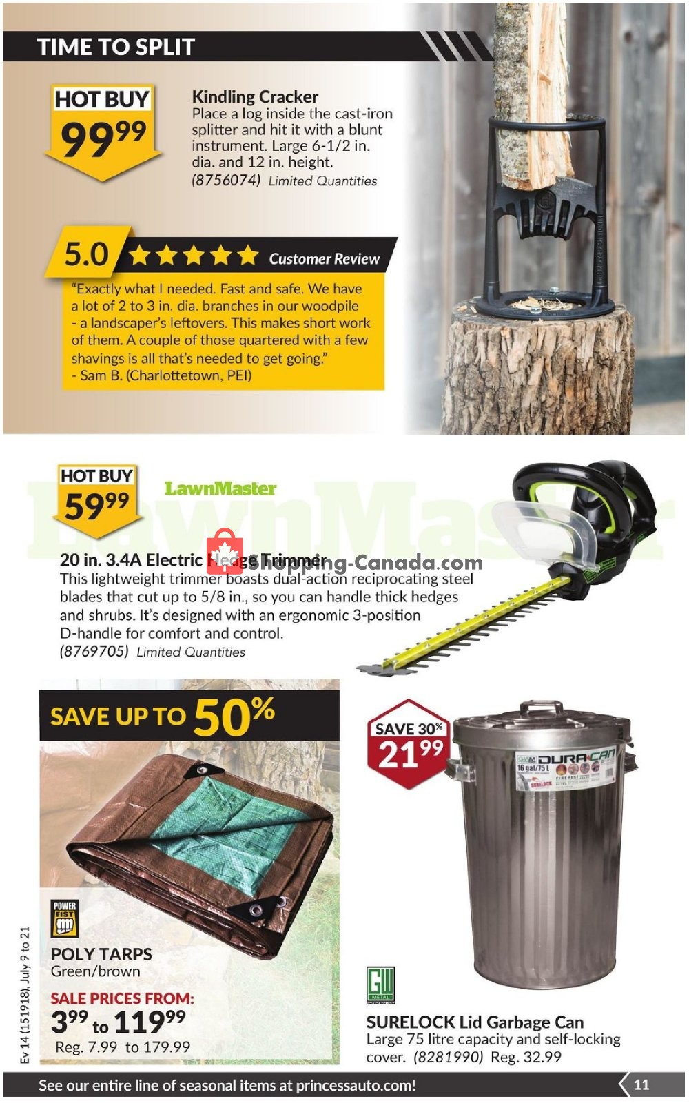 Princess Auto flyer from Tuesday July 9, 2019 to Sunday July 21, 2019 - page 12