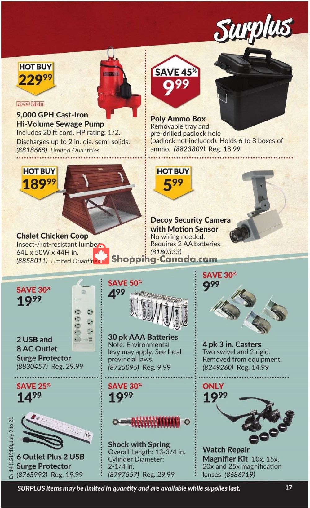 Princess Auto flyer from Tuesday July 9, 2019 to Sunday July 21, 2019 - page 18