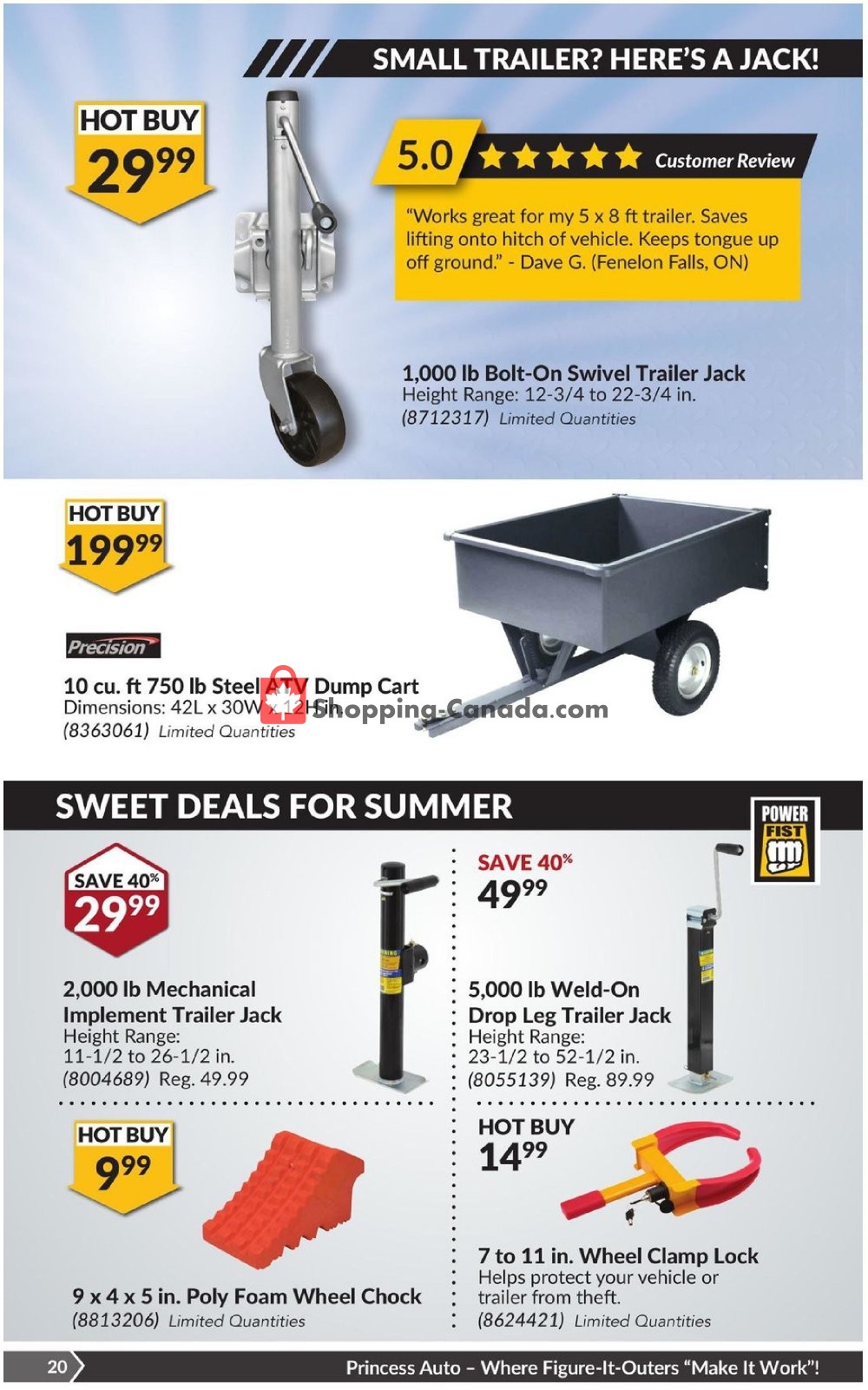 Princess Auto flyer from Tuesday July 9, 2019 to Sunday July 21, 2019 - page 21