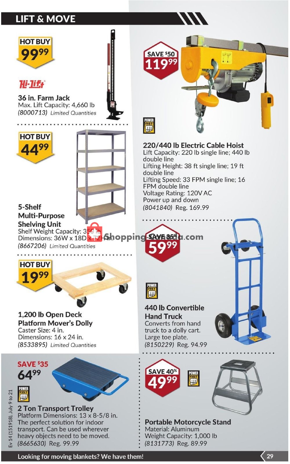Princess Auto flyer from Tuesday July 9, 2019 to Sunday July 21, 2019 - page 30