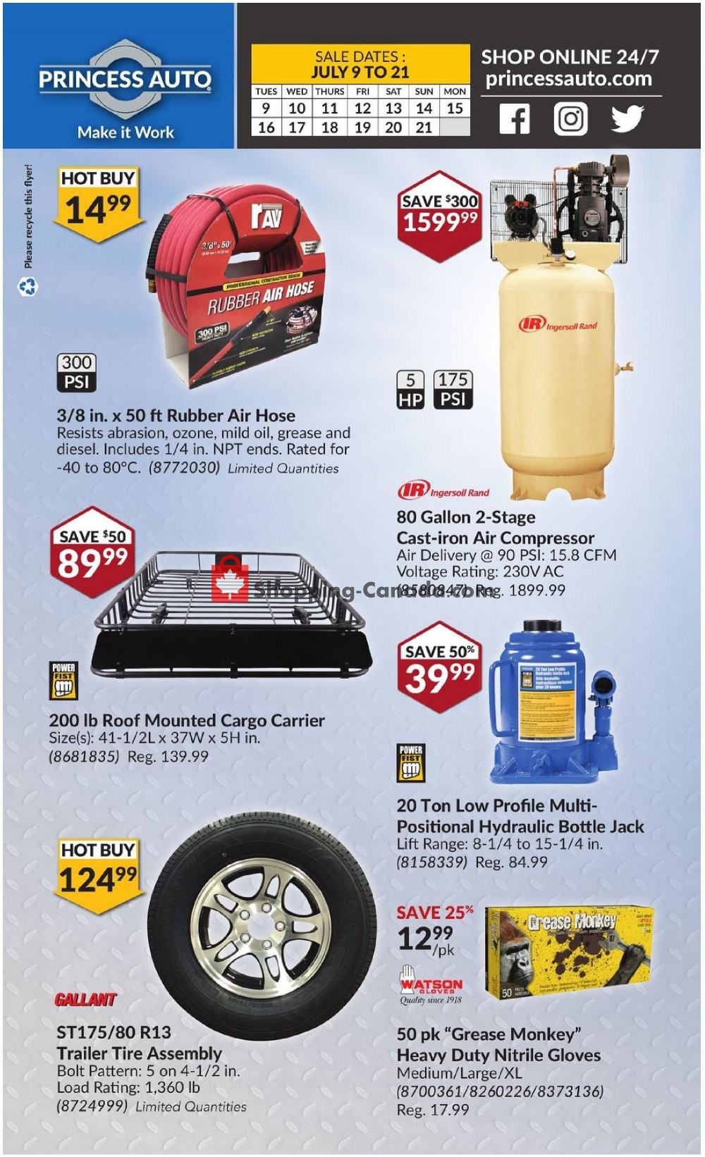 Princess Auto flyer from Tuesday July 9, 2019 to Sunday July 21, 2019 - page 41