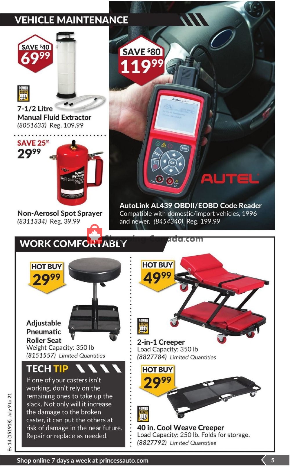 Princess Auto flyer from Tuesday July 9, 2019 to Sunday July 21, 2019 - page 6