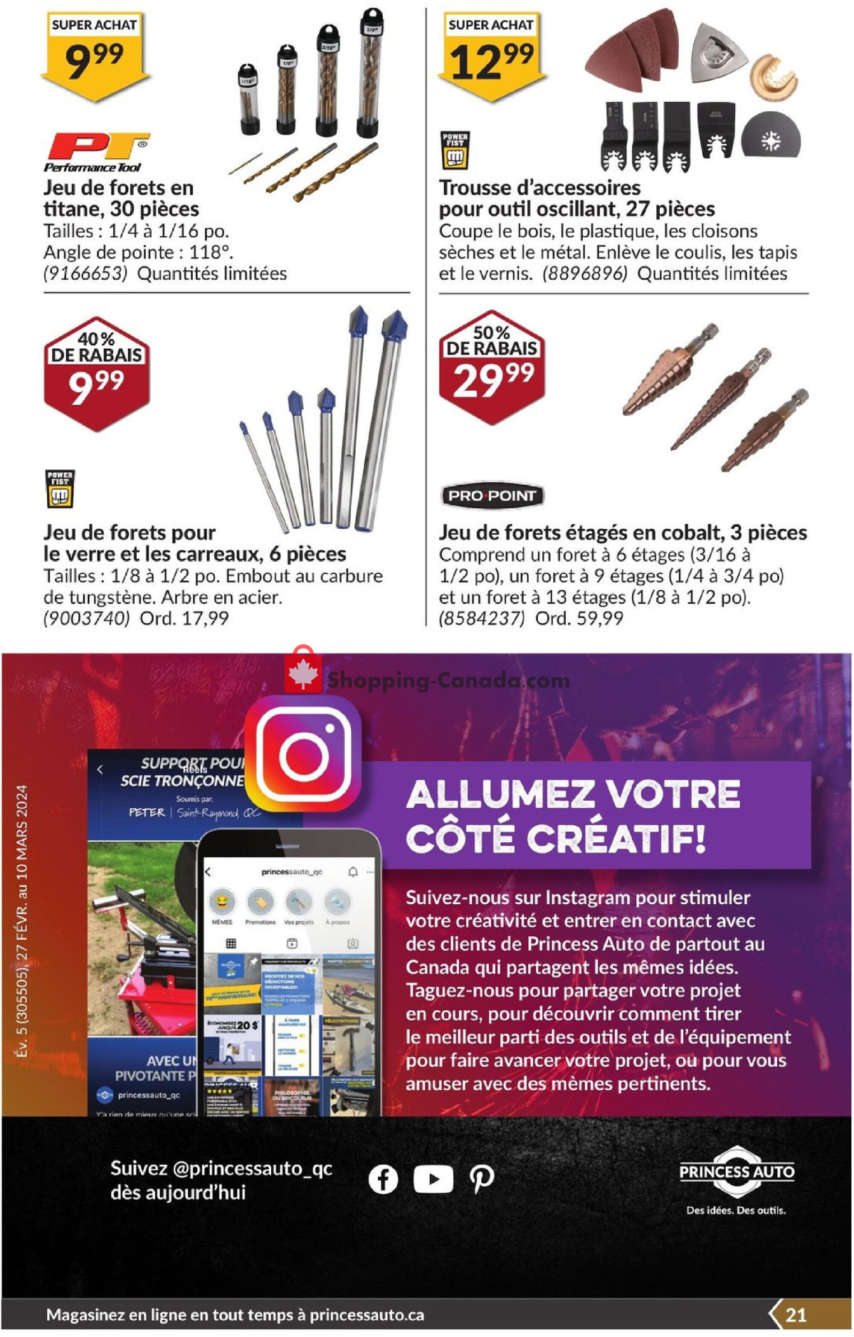 Princess Auto flyer from Tuesday February 27, 2024 to Sunday March 10, 2024 - page 40