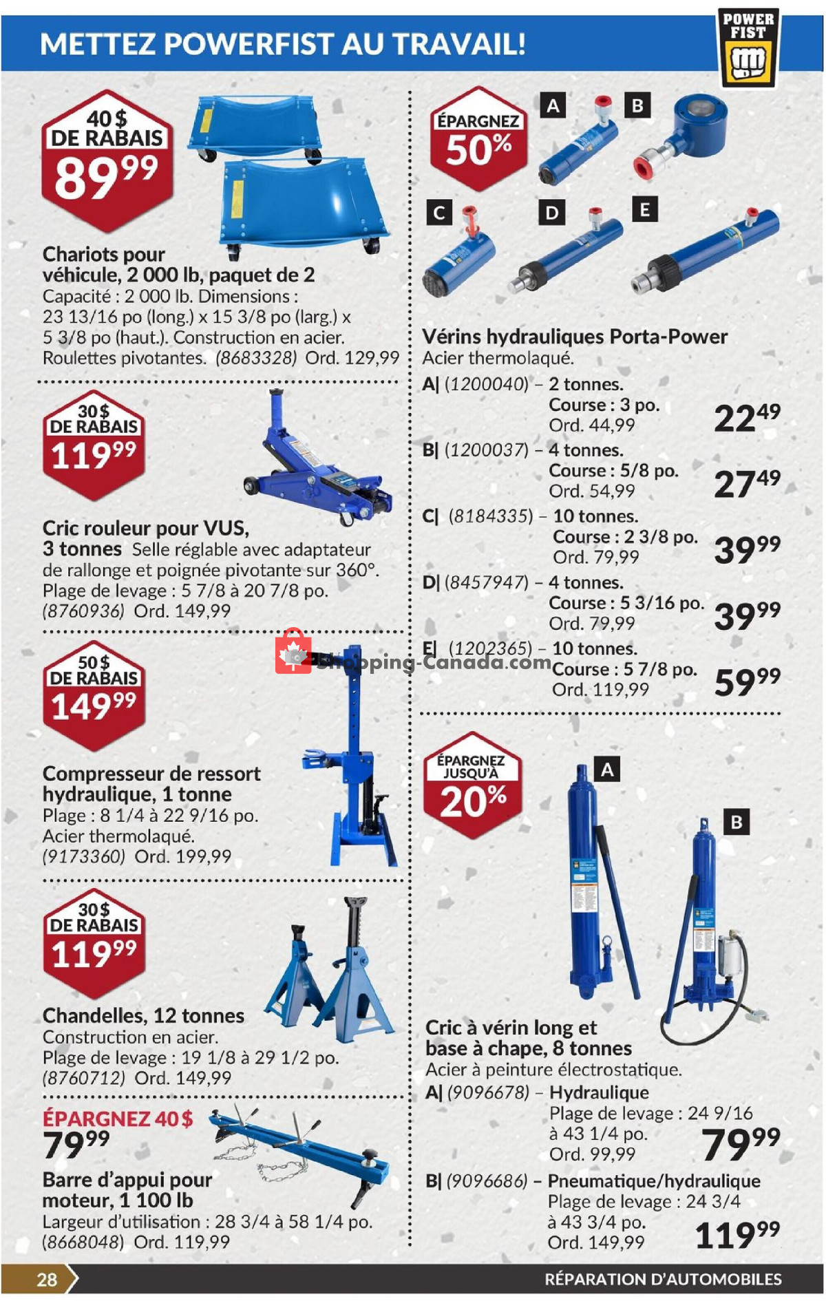 Princess Auto flyer from Tuesday February 27, 2024 to Sunday March 10, 2024 - page 47