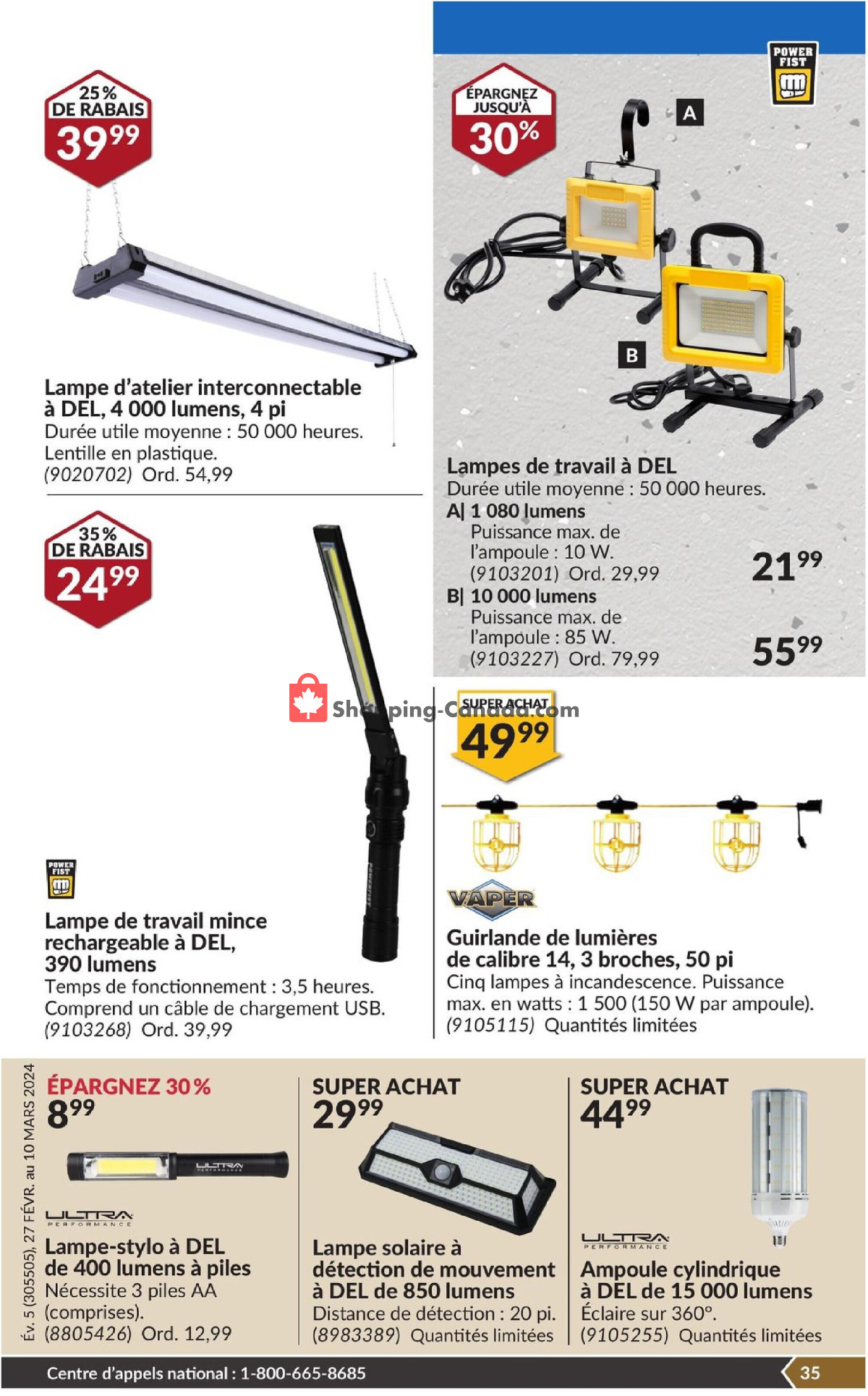 Princess Auto flyer from Tuesday February 27, 2024 to Sunday March 10, 2024 - page 54