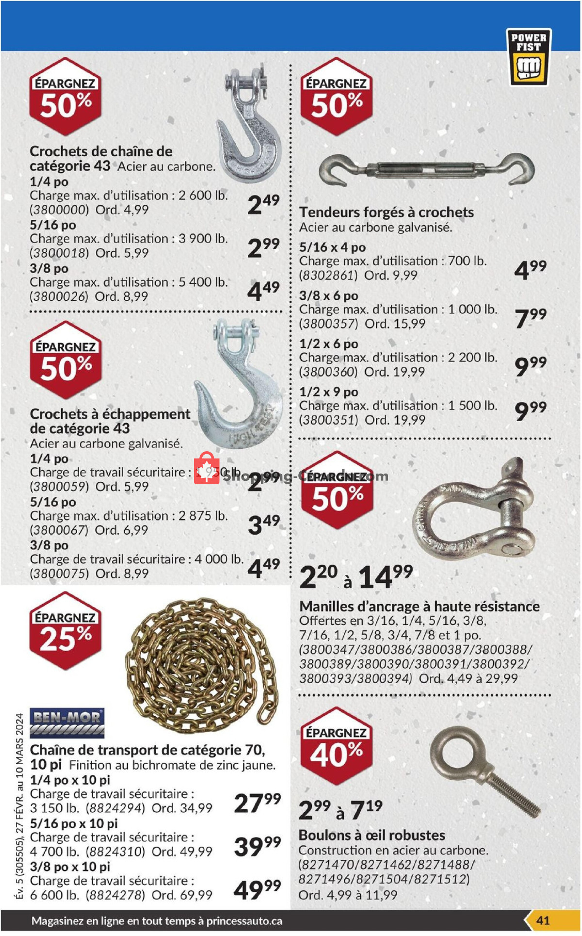 Princess Auto flyer from Tuesday February 27, 2024 to Sunday March 10, 2024 - page 60