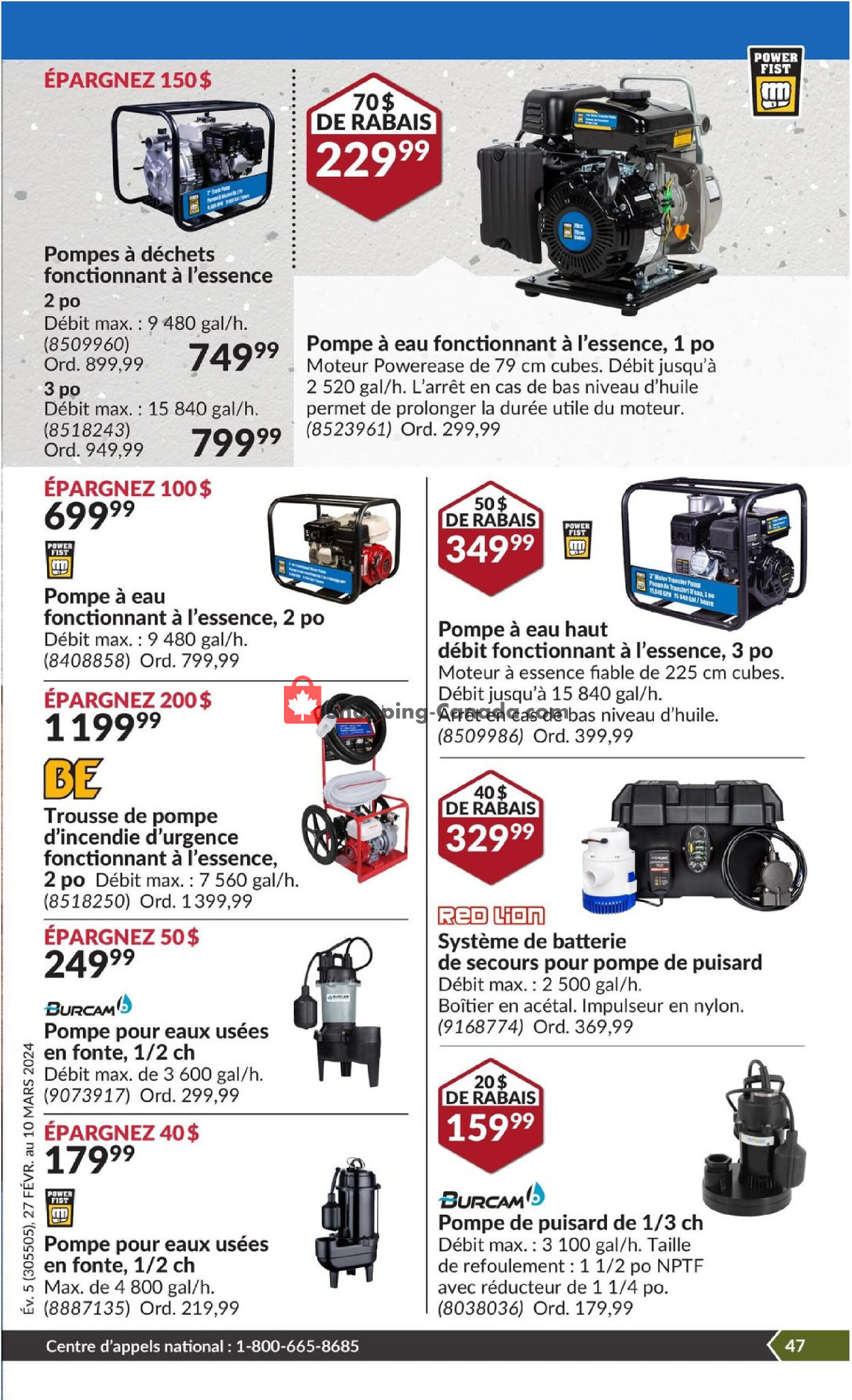Princess Auto flyer from Tuesday February 27, 2024 to Sunday March 10, 2024 - page 66