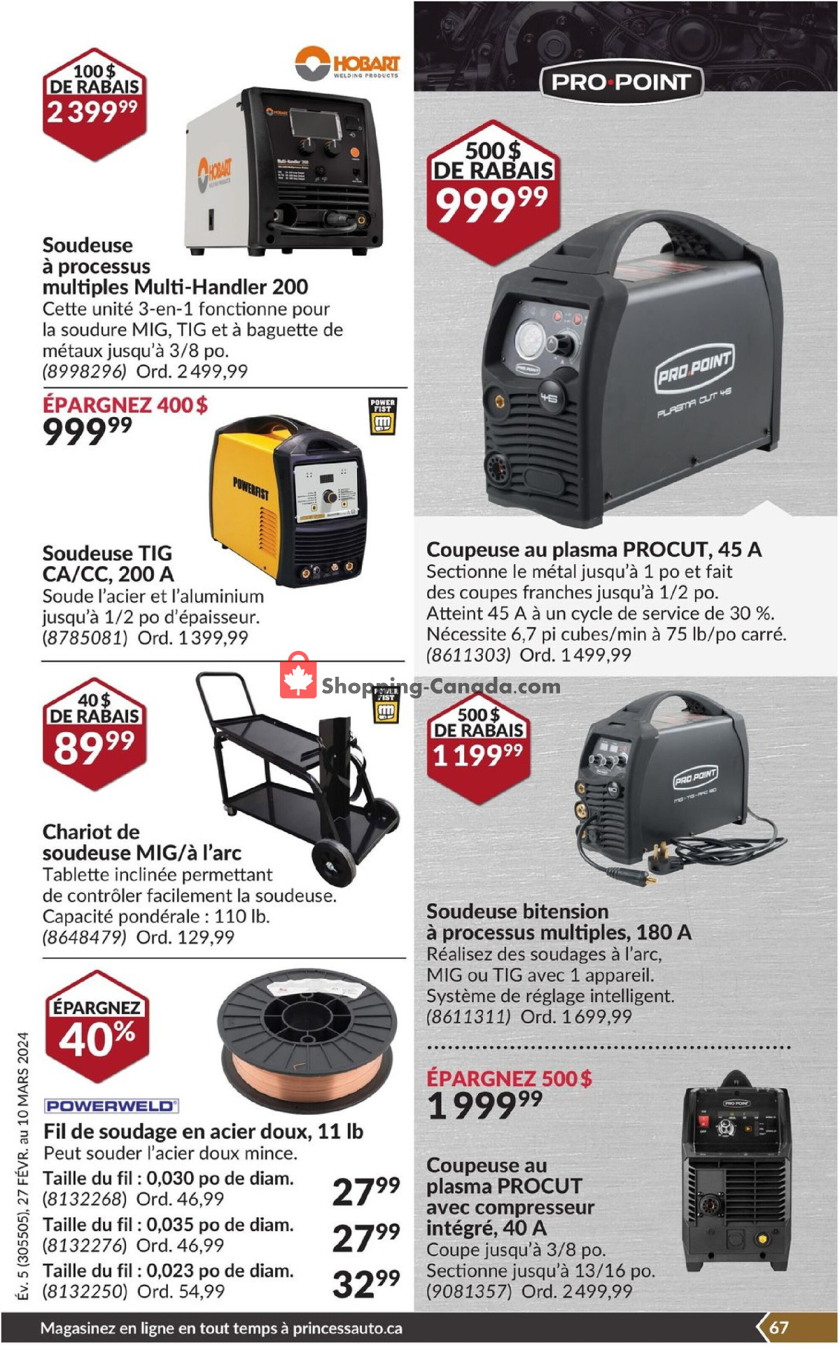 Princess Auto flyer from Tuesday February 27, 2024 to Sunday March 10, 2024 - page 86