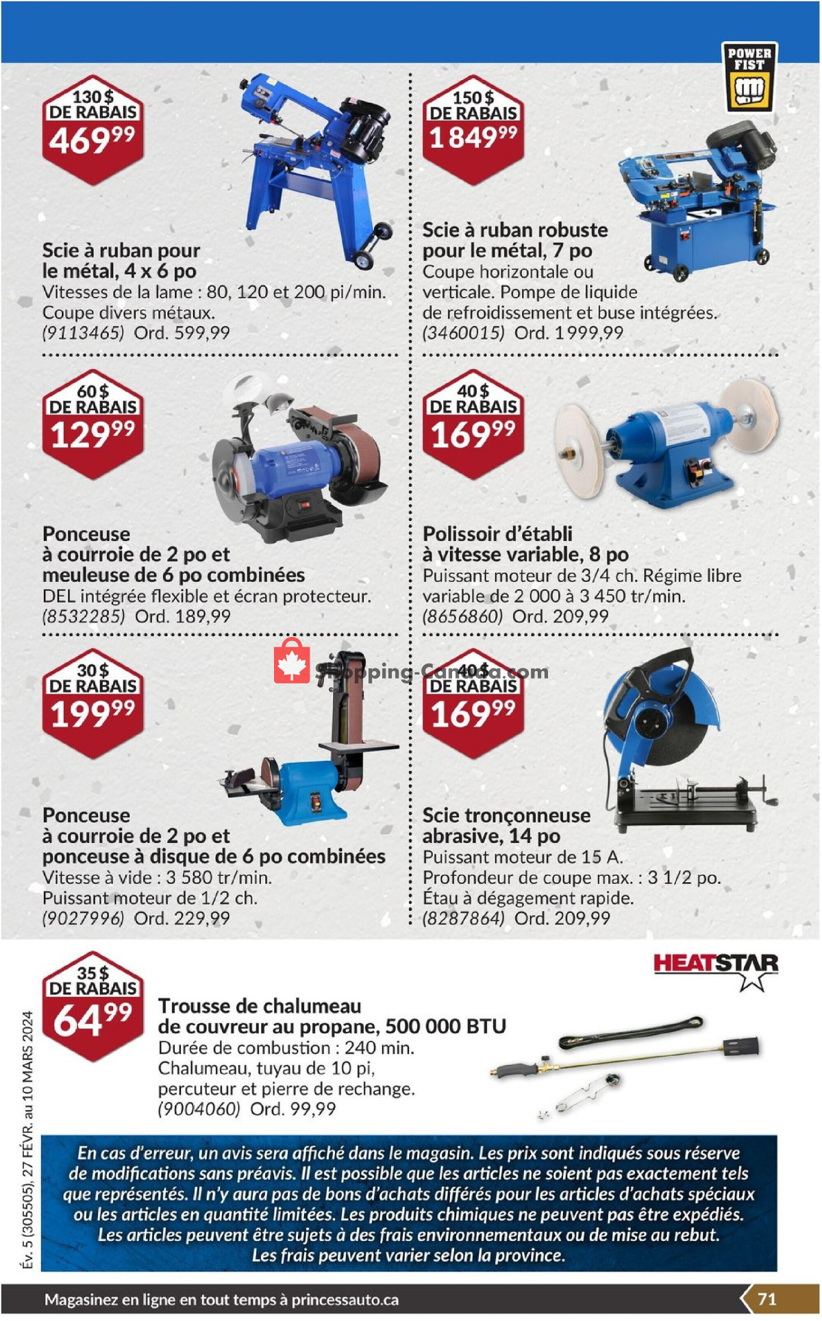 Princess Auto flyer from Tuesday February 27, 2024 to Sunday March 10, 2024 - page 90