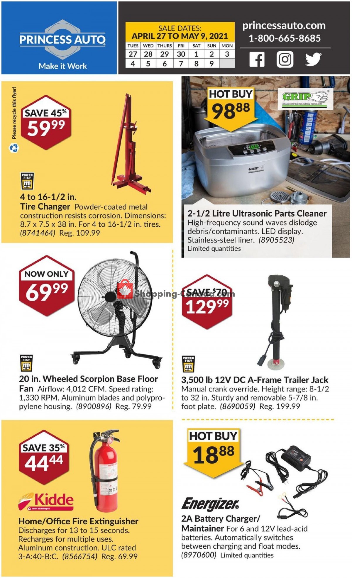 Princess Auto flyer from Tuesday April 27, 2021 to Sunday May 9, 2021 - page 2