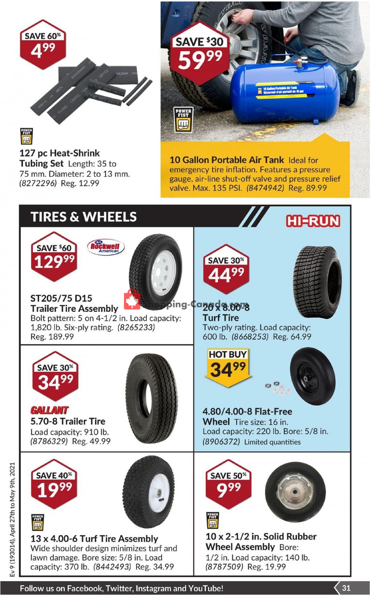 Princess Auto flyer from Tuesday April 27, 2021 to Sunday May 9, 2021 - page 38