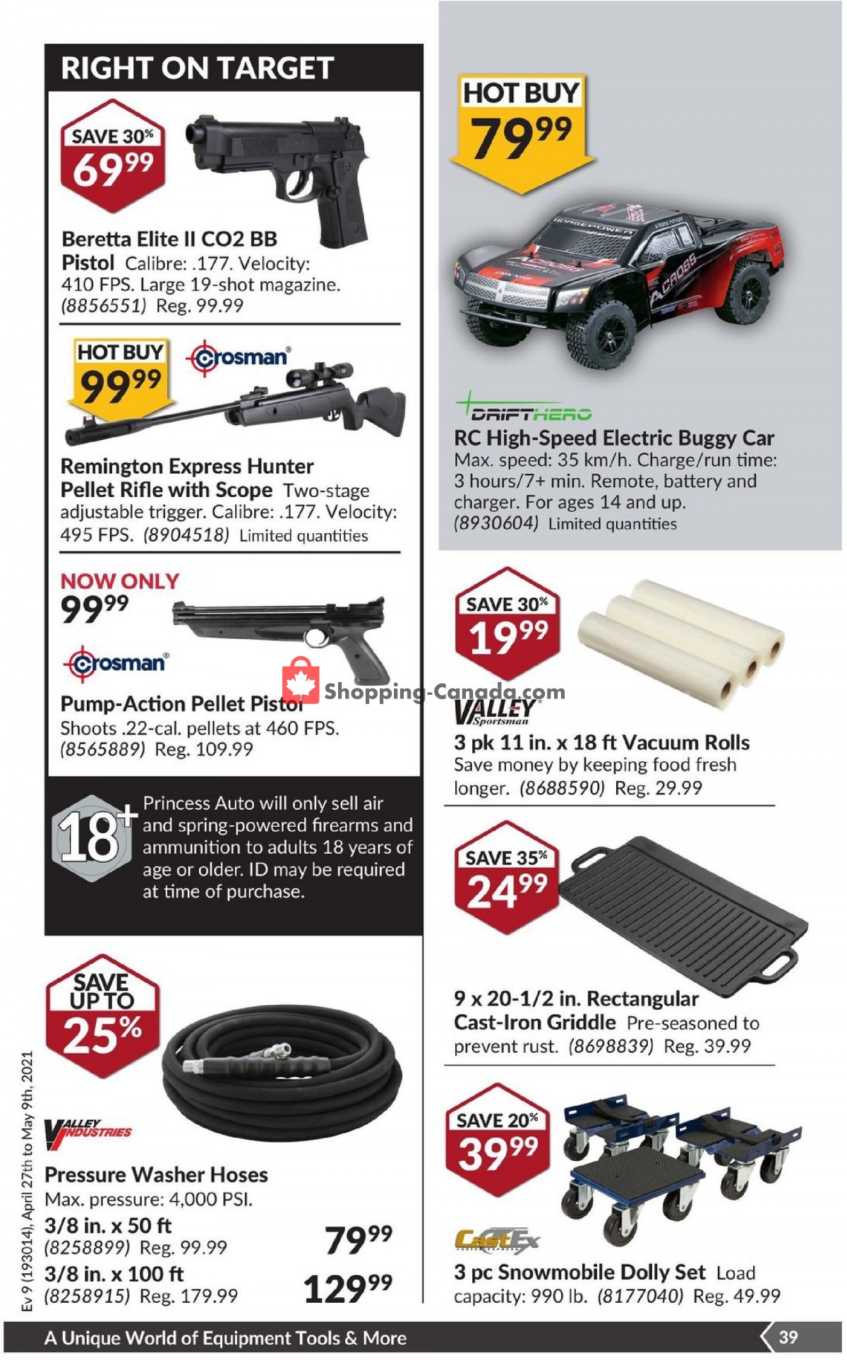 Princess Auto flyer from Tuesday April 27, 2021 to Sunday May 9, 2021 - page 46