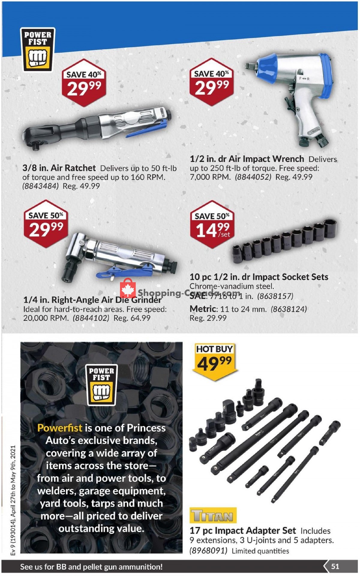 Princess Auto flyer from Tuesday April 27, 2021 to Sunday May 9, 2021 - page 58