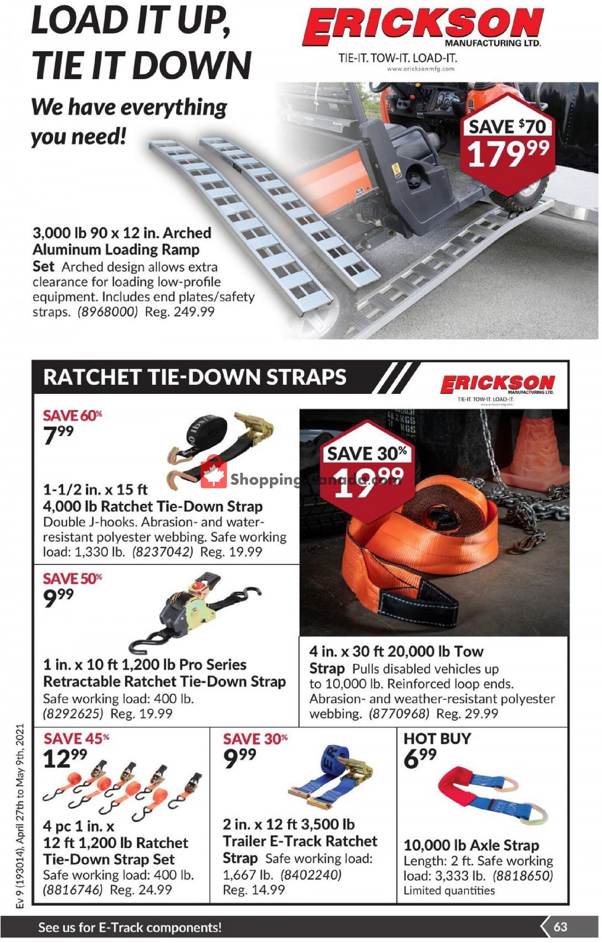 Princess Auto flyer from Tuesday April 27, 2021 to Sunday May 9, 2021 - page 70