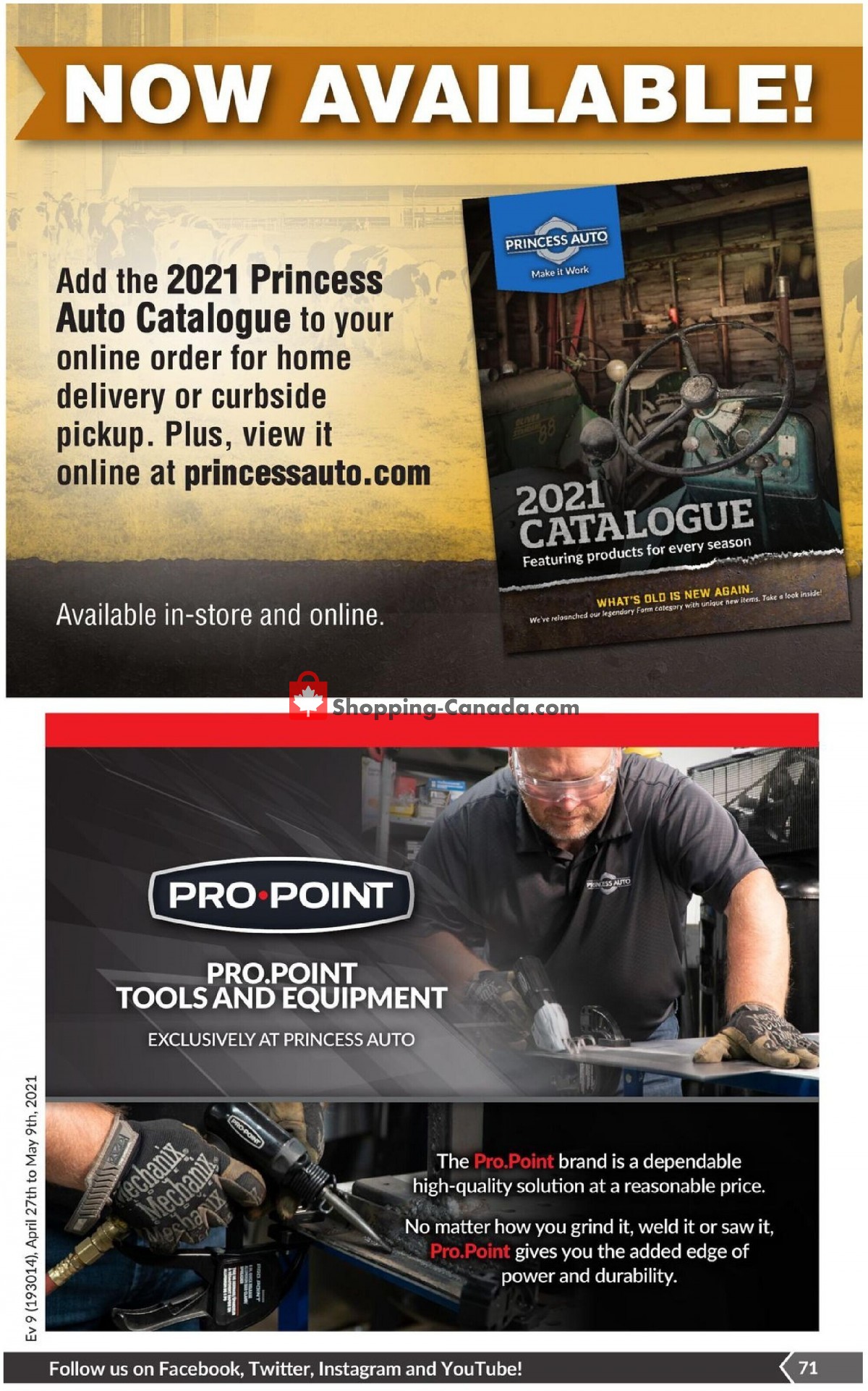 Princess Auto flyer from Tuesday April 27, 2021 to Sunday May 9, 2021 - page 78