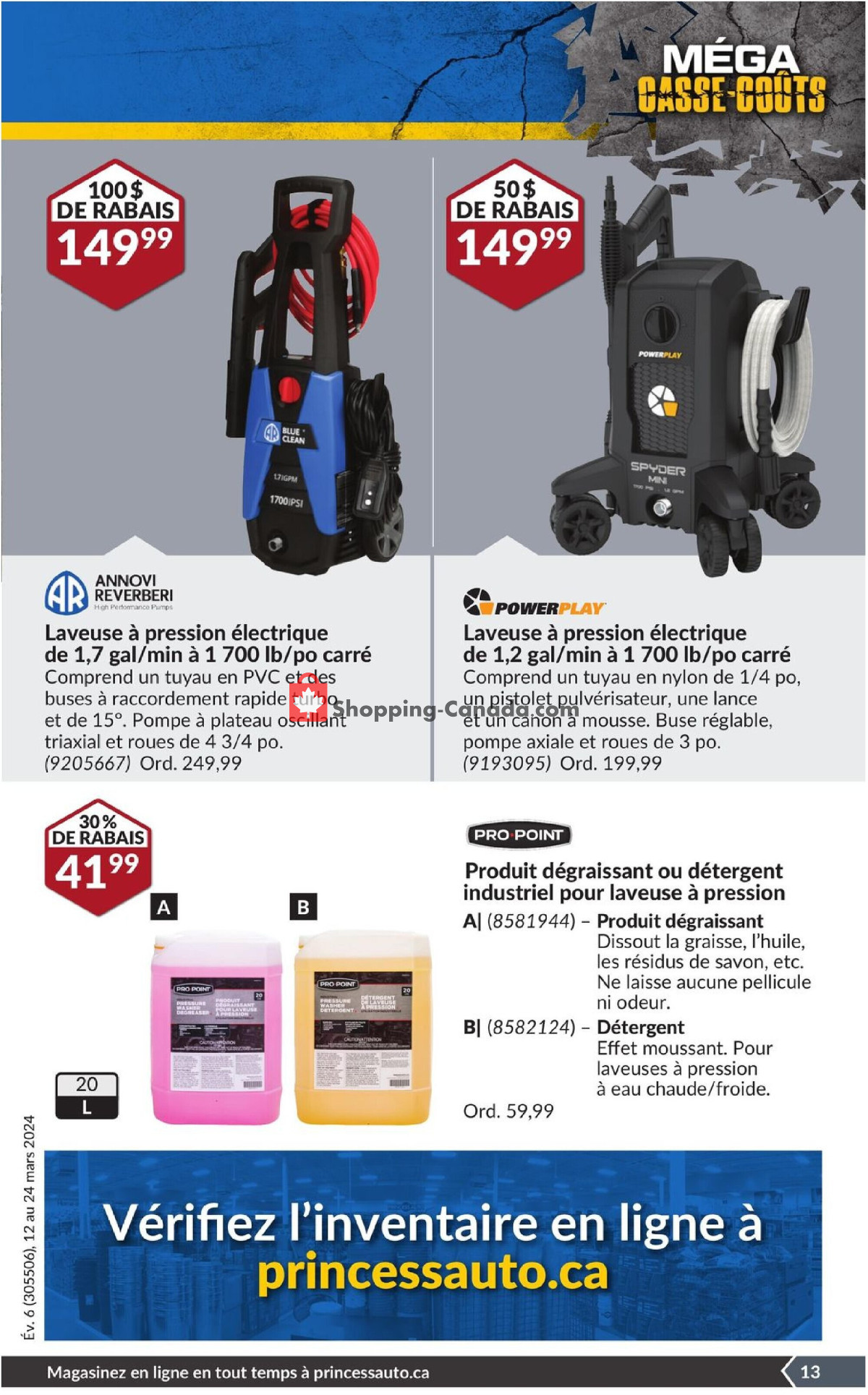 Princess Auto flyer from Tuesday March 12, 2024 to Sunday March 24, 2024 - page 18