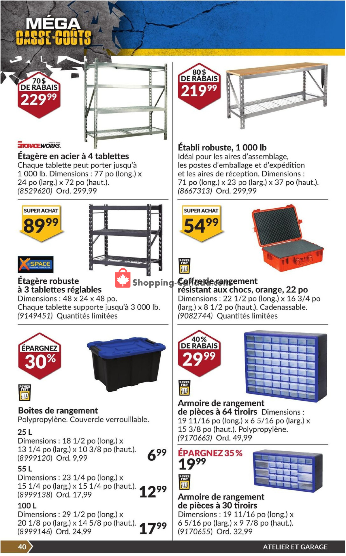 Princess Auto flyer from Tuesday March 12, 2024 to Sunday March 24, 2024 - page 45