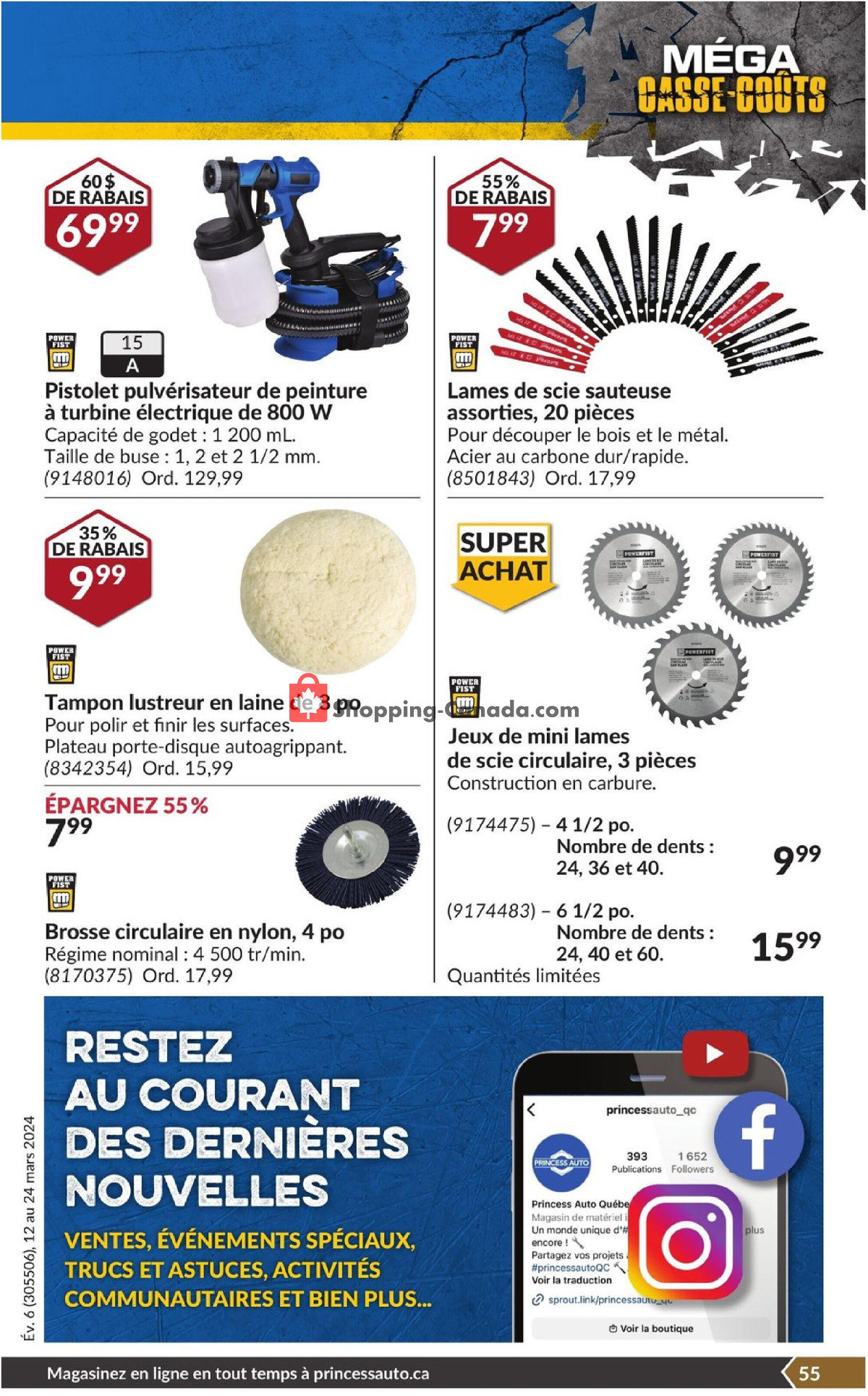 Princess Auto flyer from Tuesday March 12, 2024 to Sunday March 24, 2024 - page 60