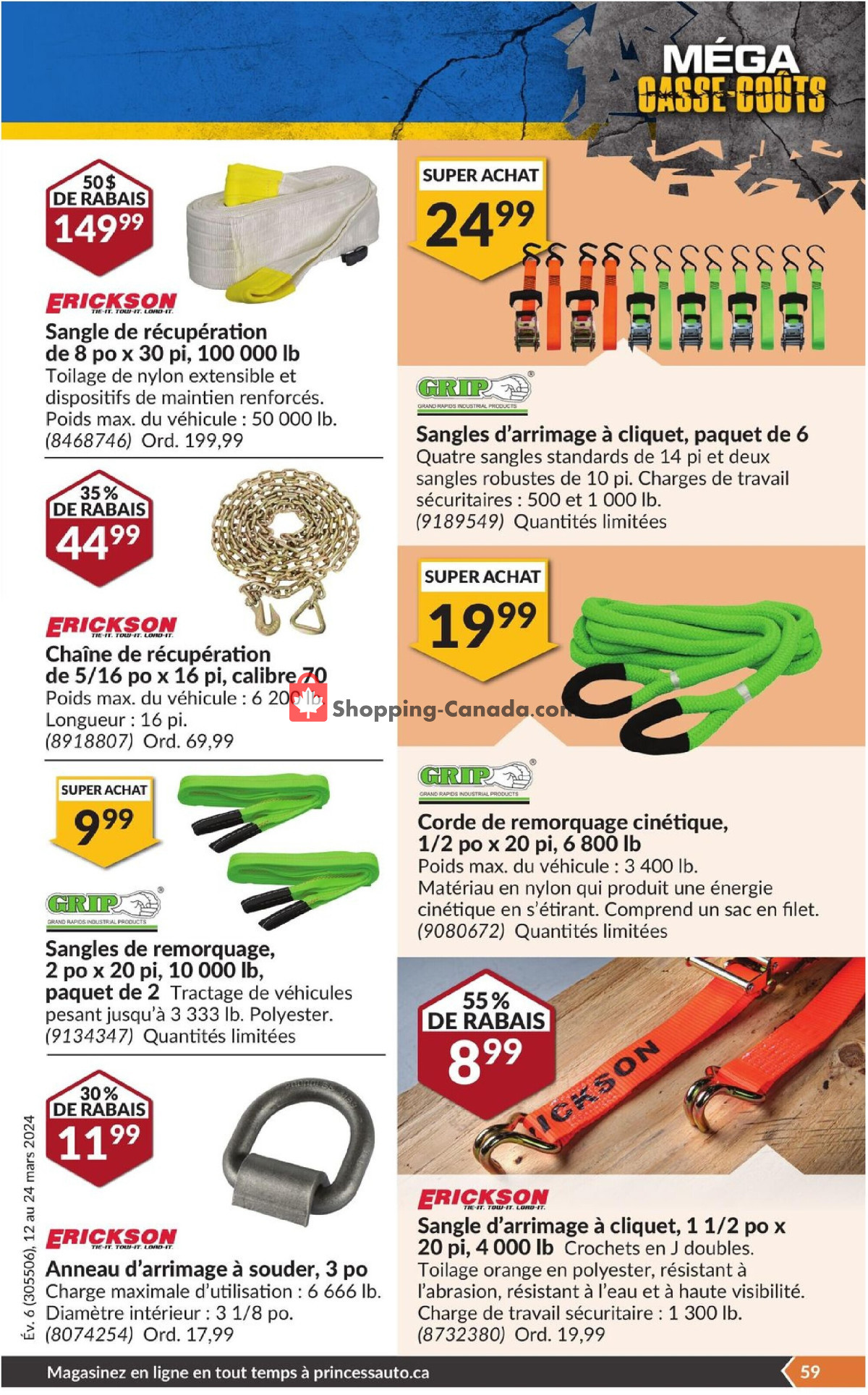 Princess Auto flyer from Tuesday March 12, 2024 to Sunday March 24, 2024 - page 64