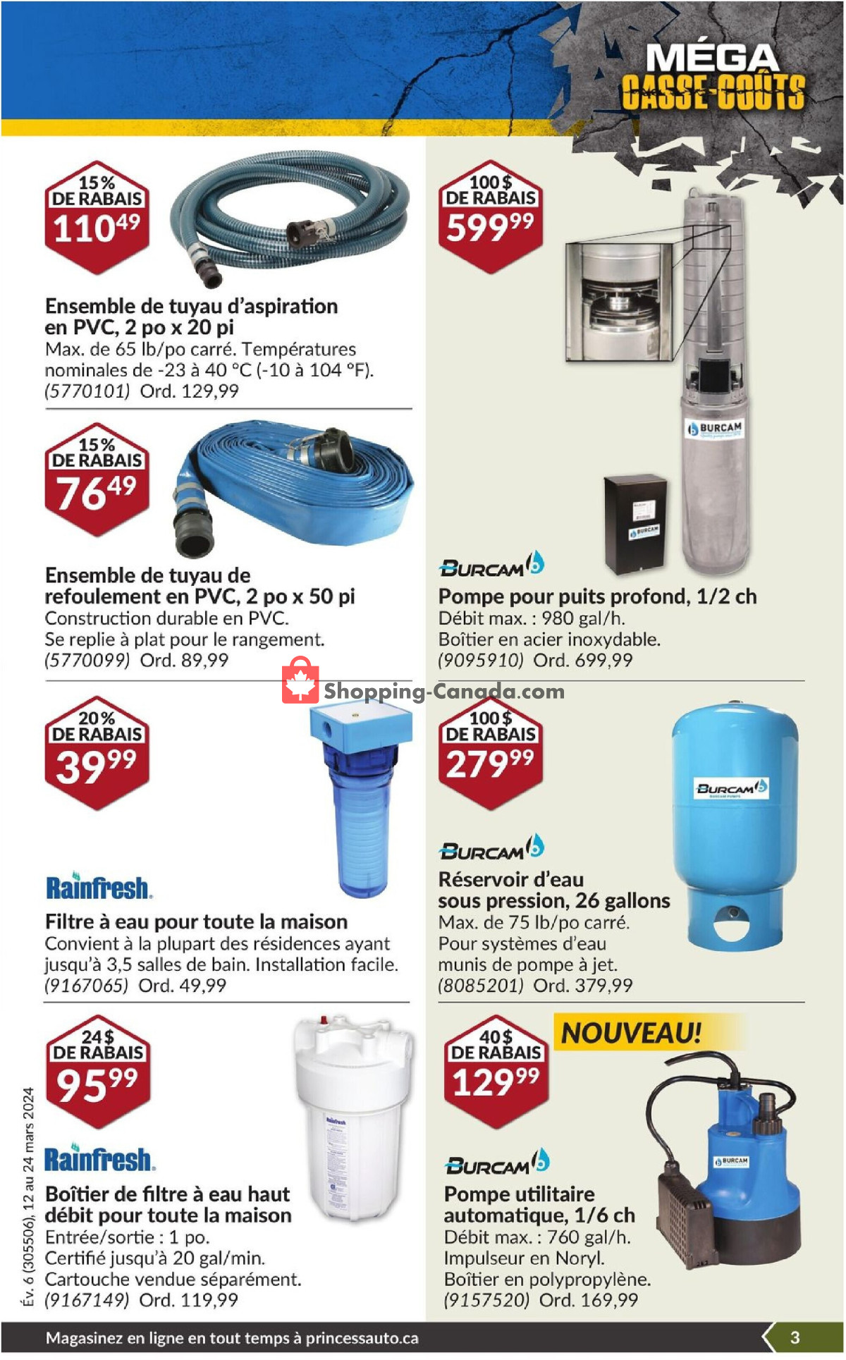 Princess Auto flyer from Tuesday March 12, 2024 to Sunday March 24, 2024 - page 8