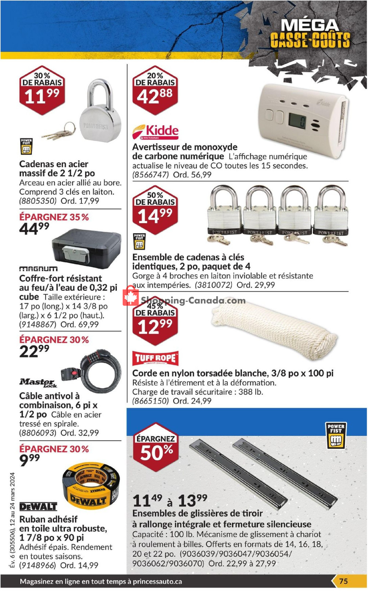 Princess Auto flyer from Tuesday March 12, 2024 to Sunday March 24, 2024 - page 80