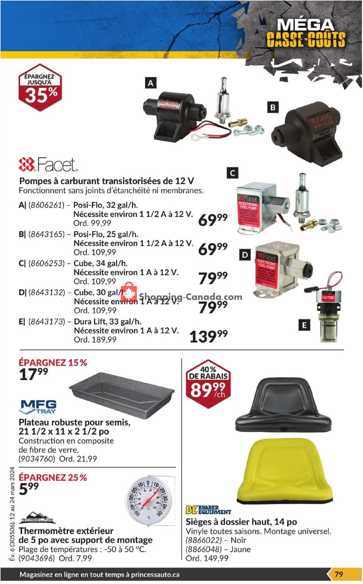 Princess Auto flyer from Tuesday March 12, 2024 to Sunday March 24, 2024 - page 84