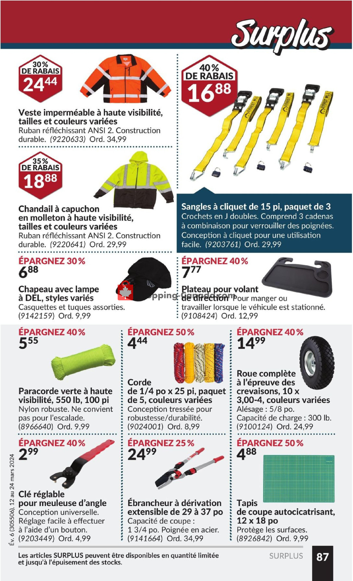 Princess Auto flyer from Tuesday March 12, 2024 to Sunday March 24, 2024 - page 92